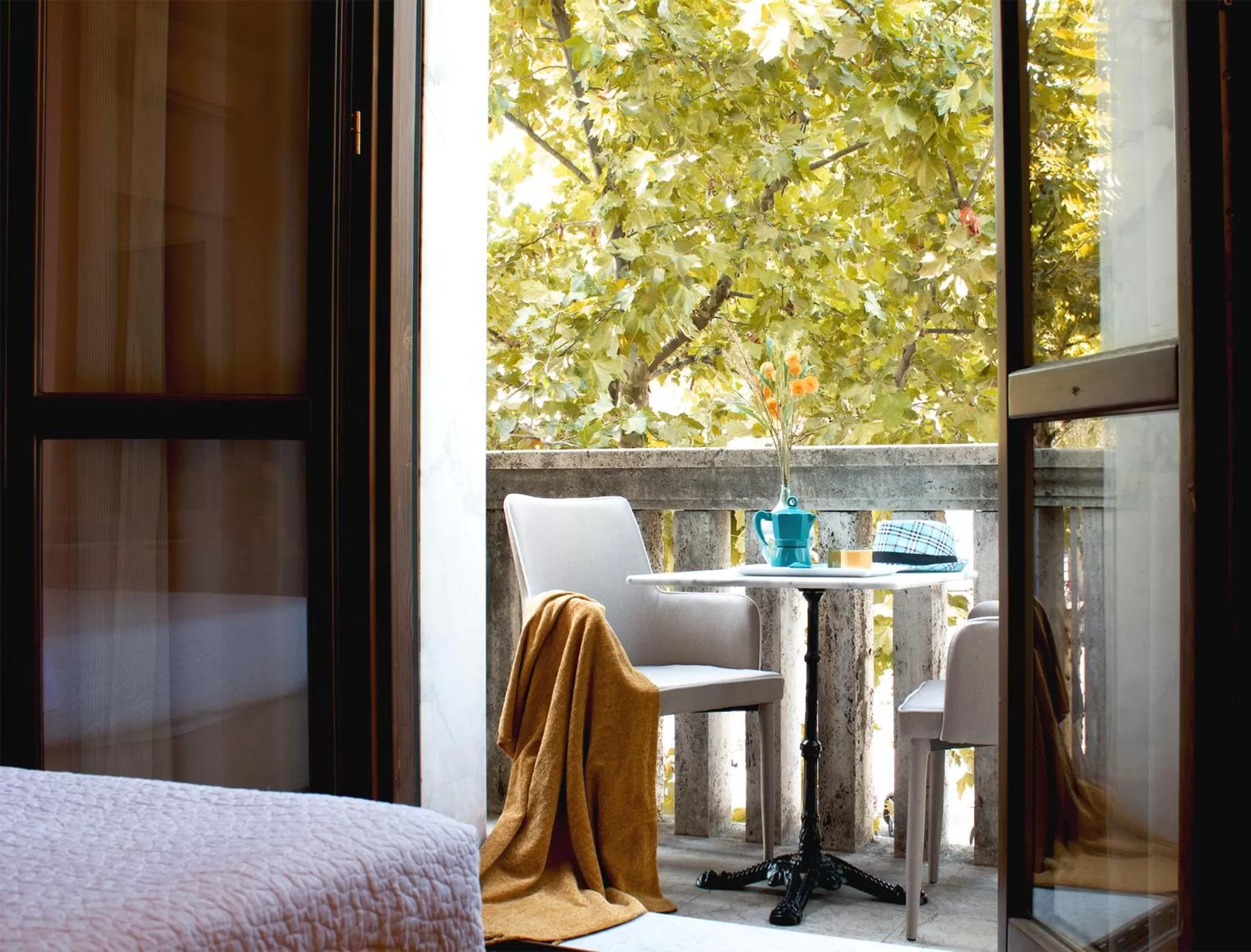 Balcony/Terrace, Bed in Accanto Al Centro B&B