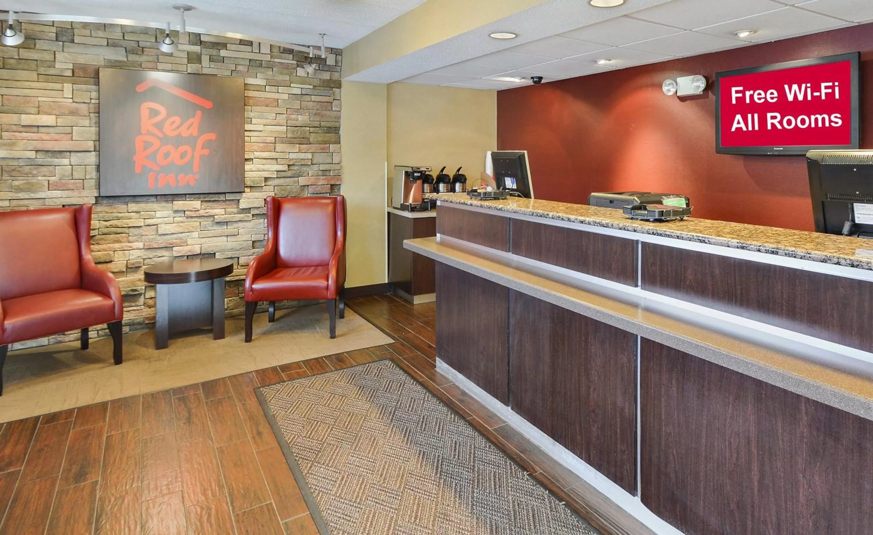 Lobby or reception in Red Roof Inn Toledo University
