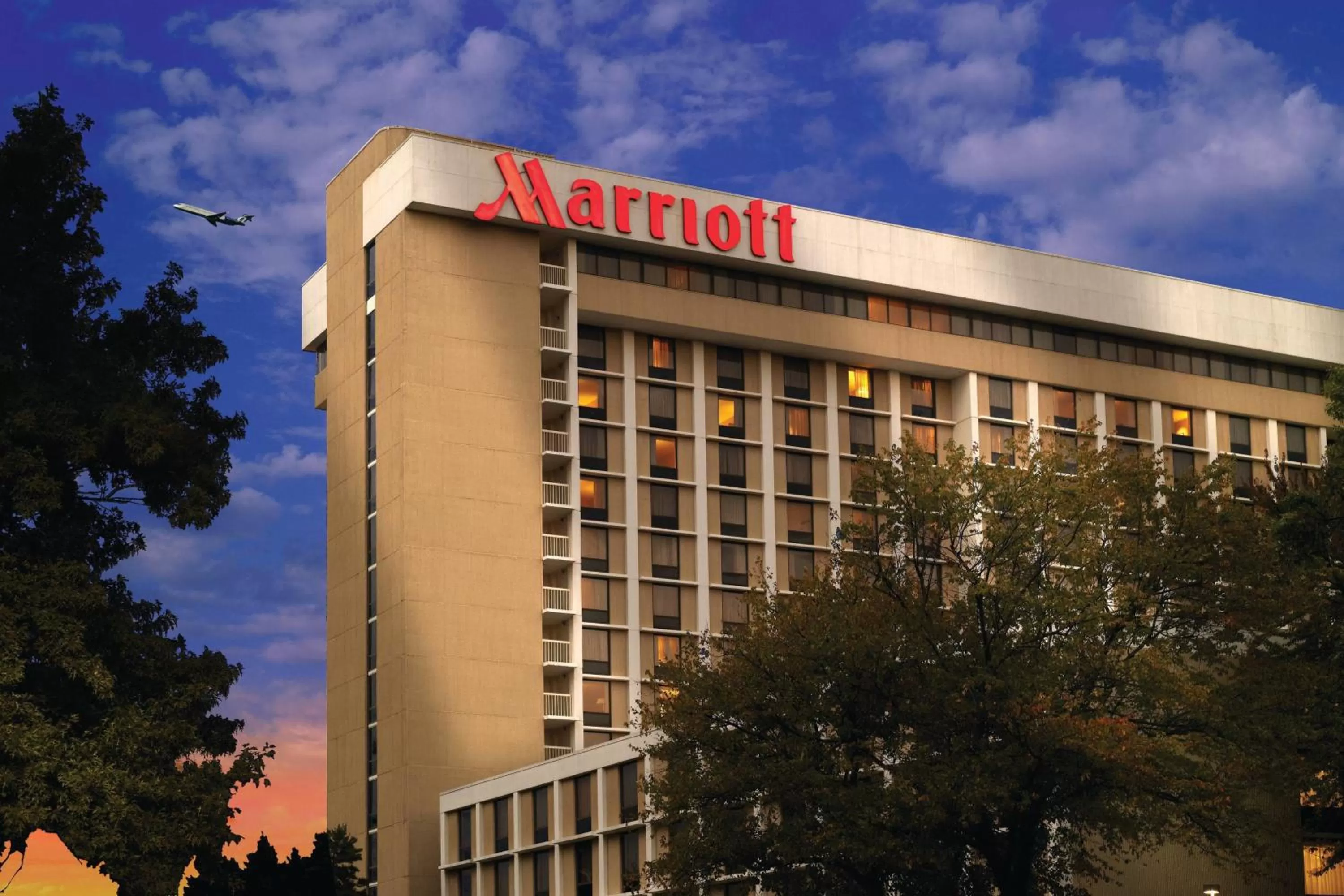 Property building in Atlanta Airport Marriott