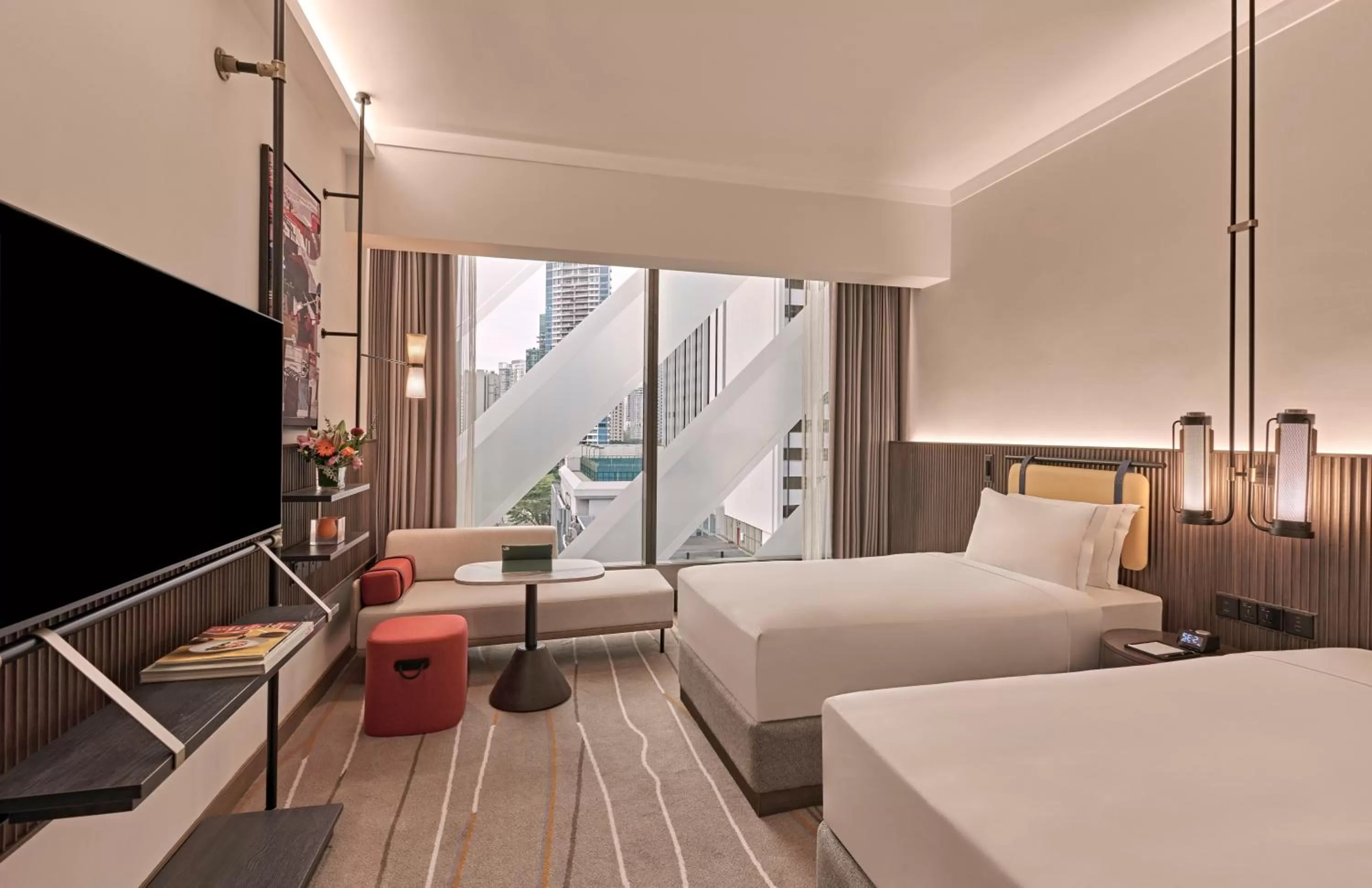 Bedroom, Bed in Pullman Singapore Orchard