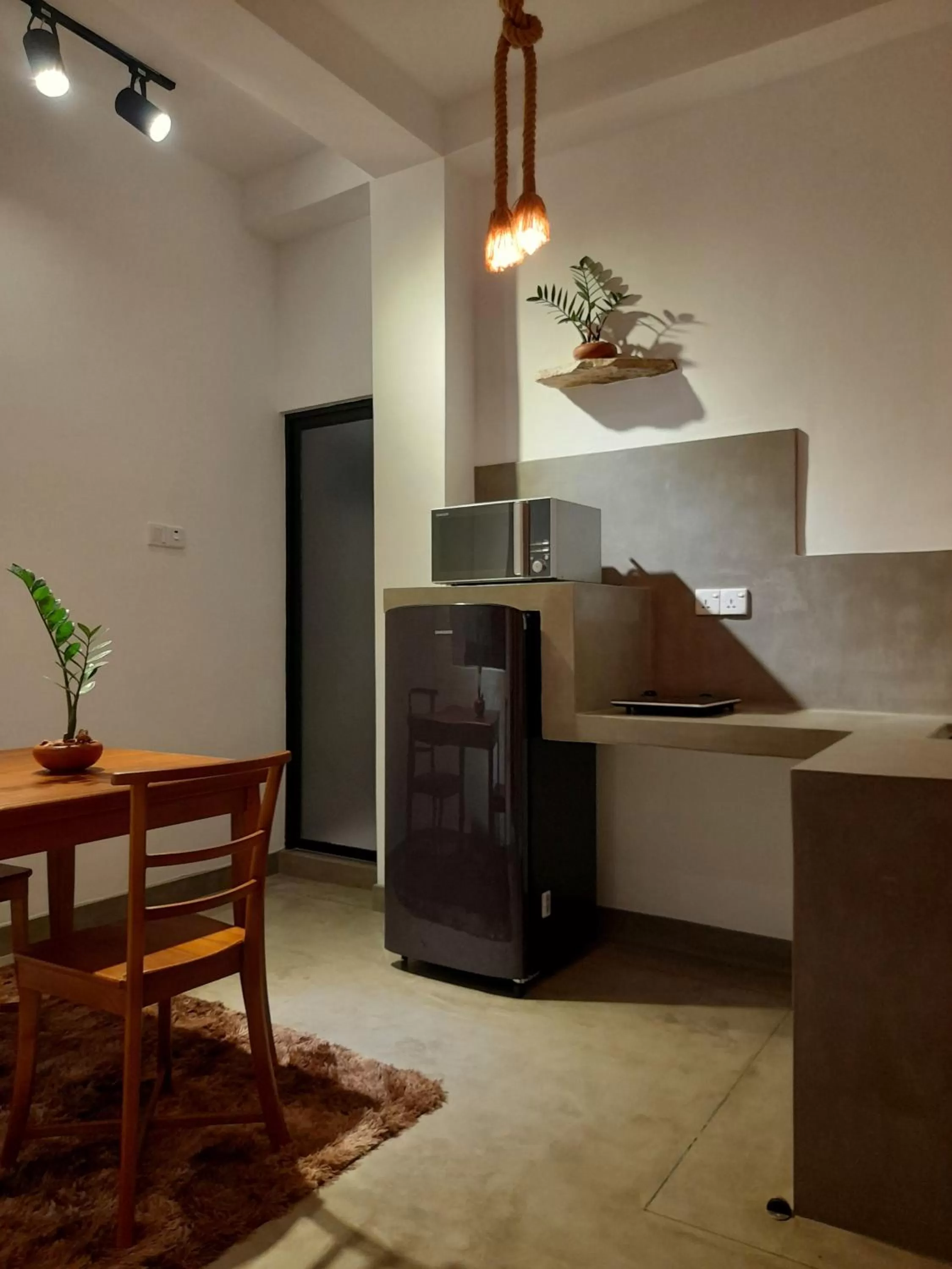 Kitchen or kitchenette in Weligama Bay Watsila Resort