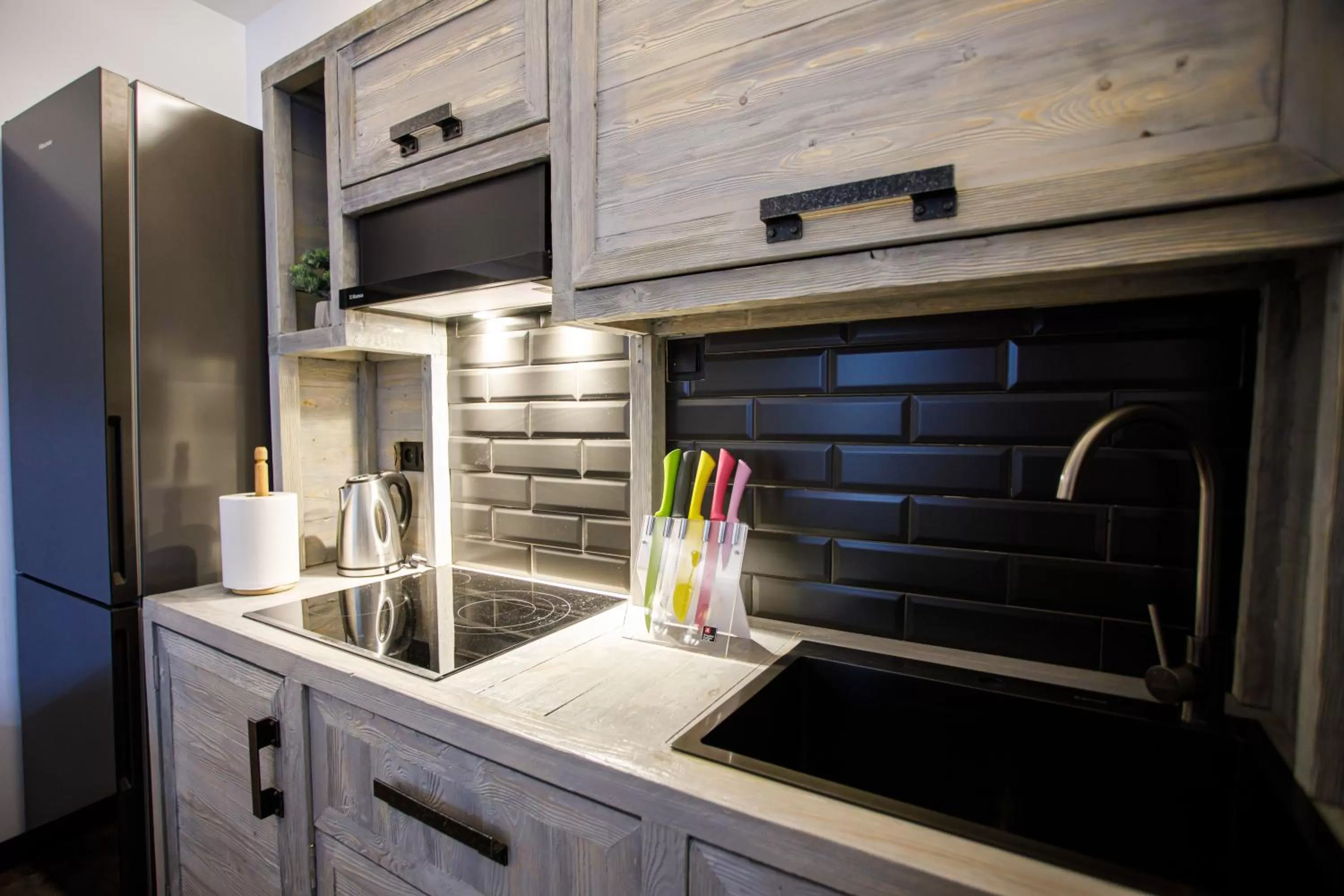 Kitchen or kitchenette in The Phoenix Boutique Hotel