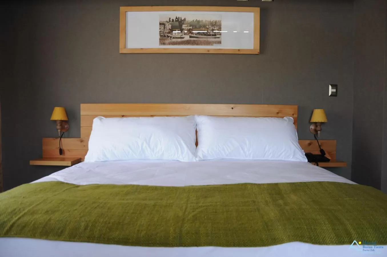 Bed in Hostal Buena Tierra