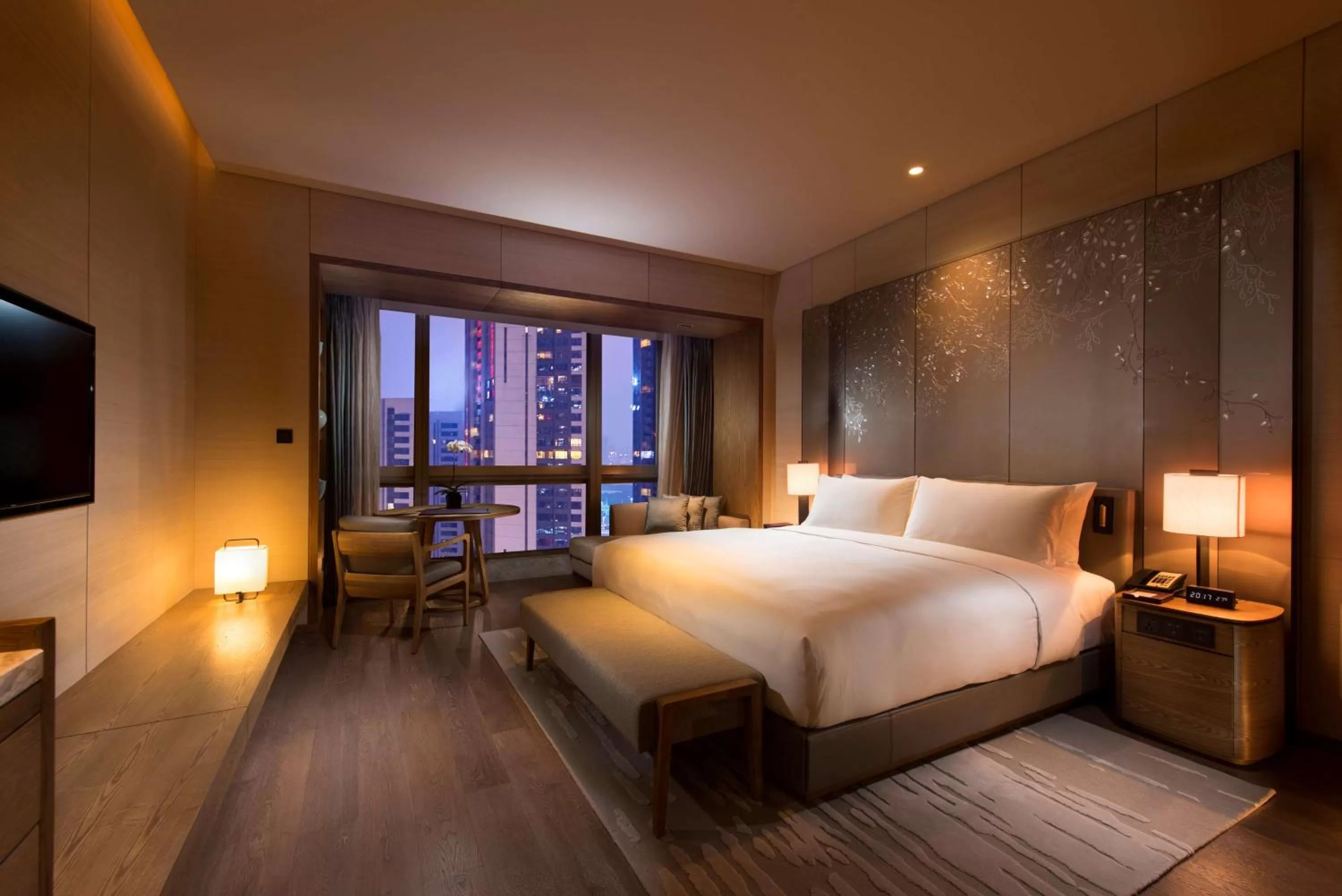 Bed in Conrad Guangzhou