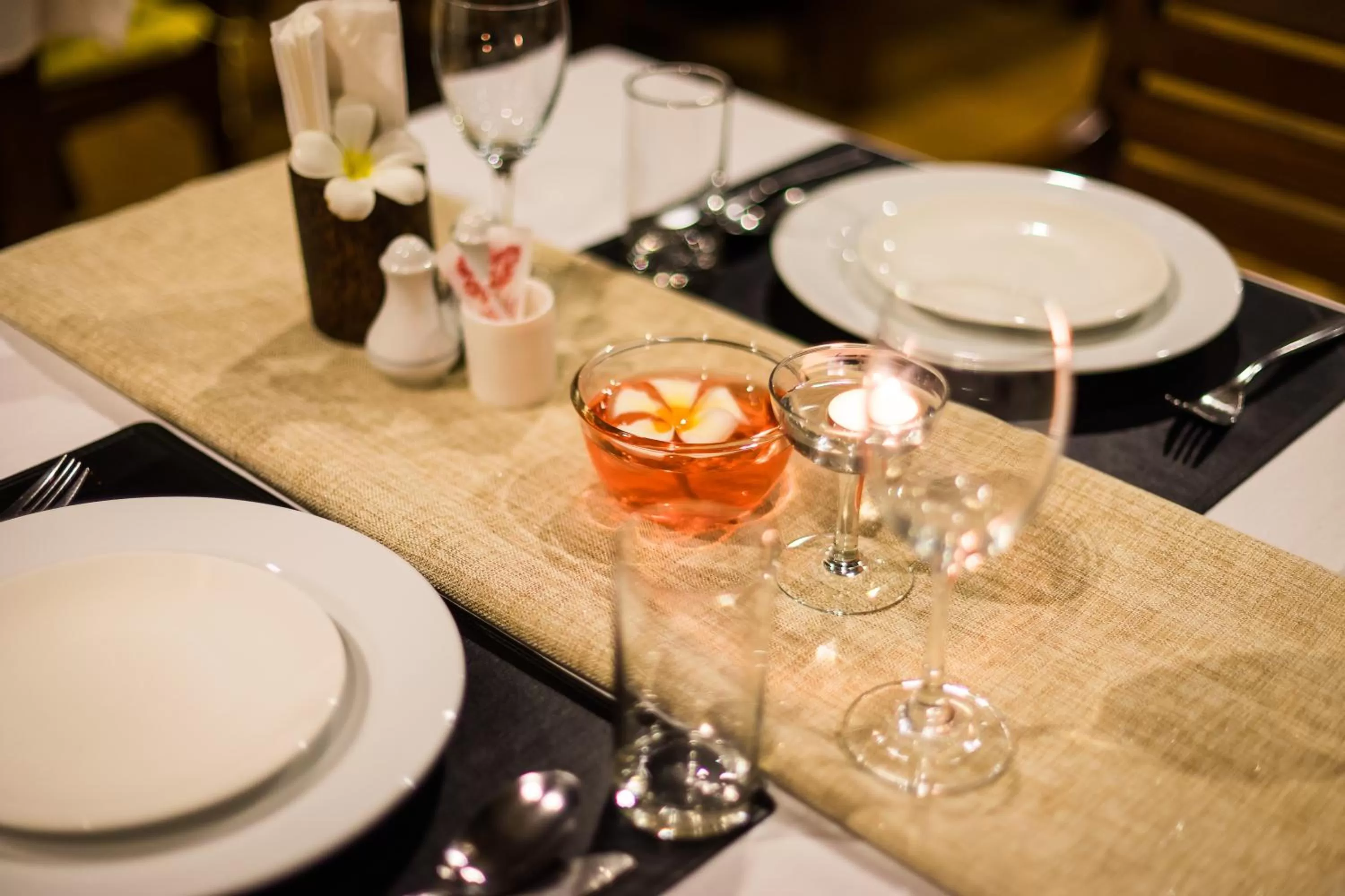 Dinner in Ayrest Hua Hin Hotel