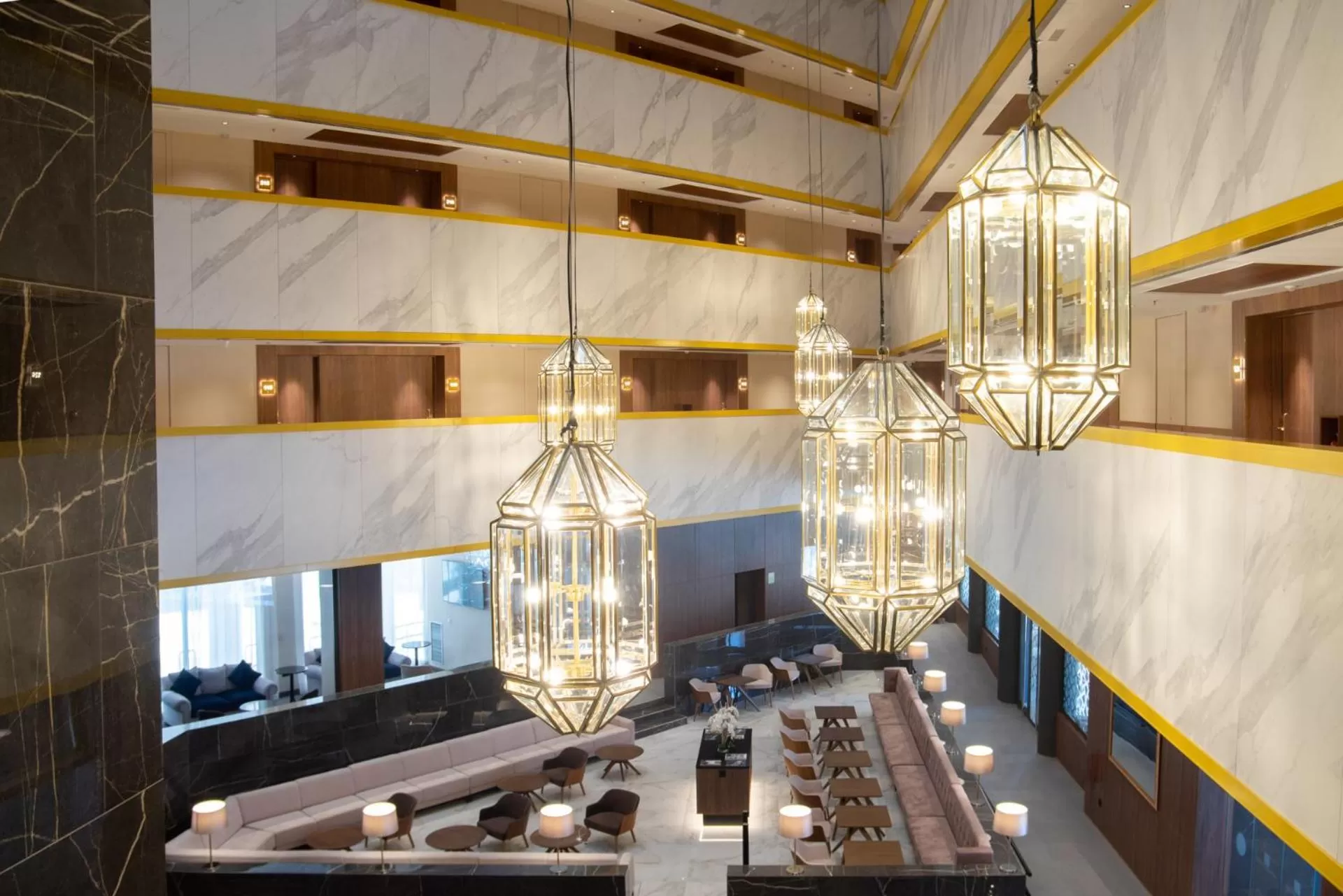 Inner courtyard view in Hotel Granada Center