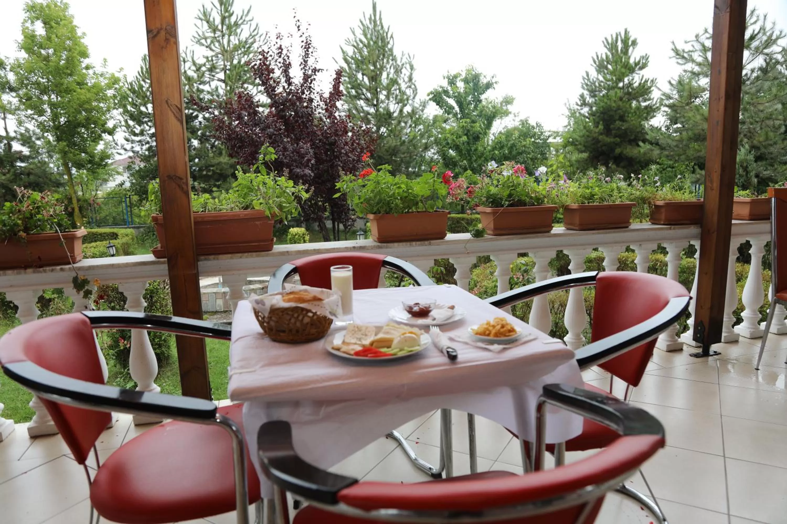 Breakfast in Hotel Villa Kabashi