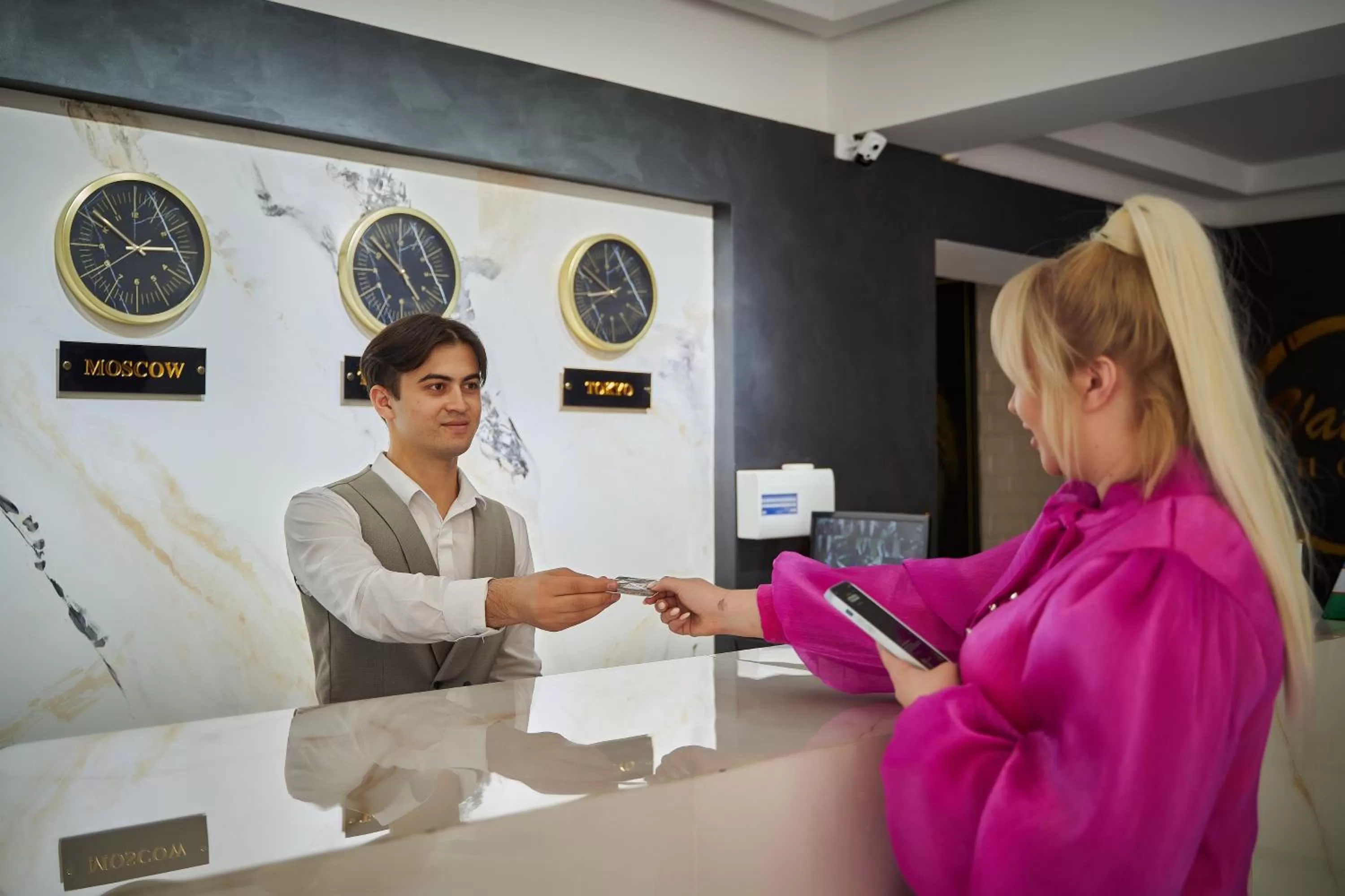 Lobby or reception in Vatan Plaza