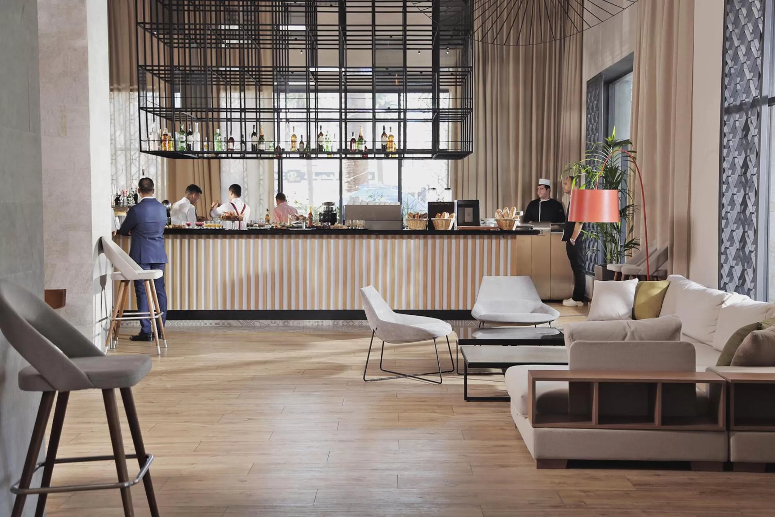 Staff in Novotel Mohammedia