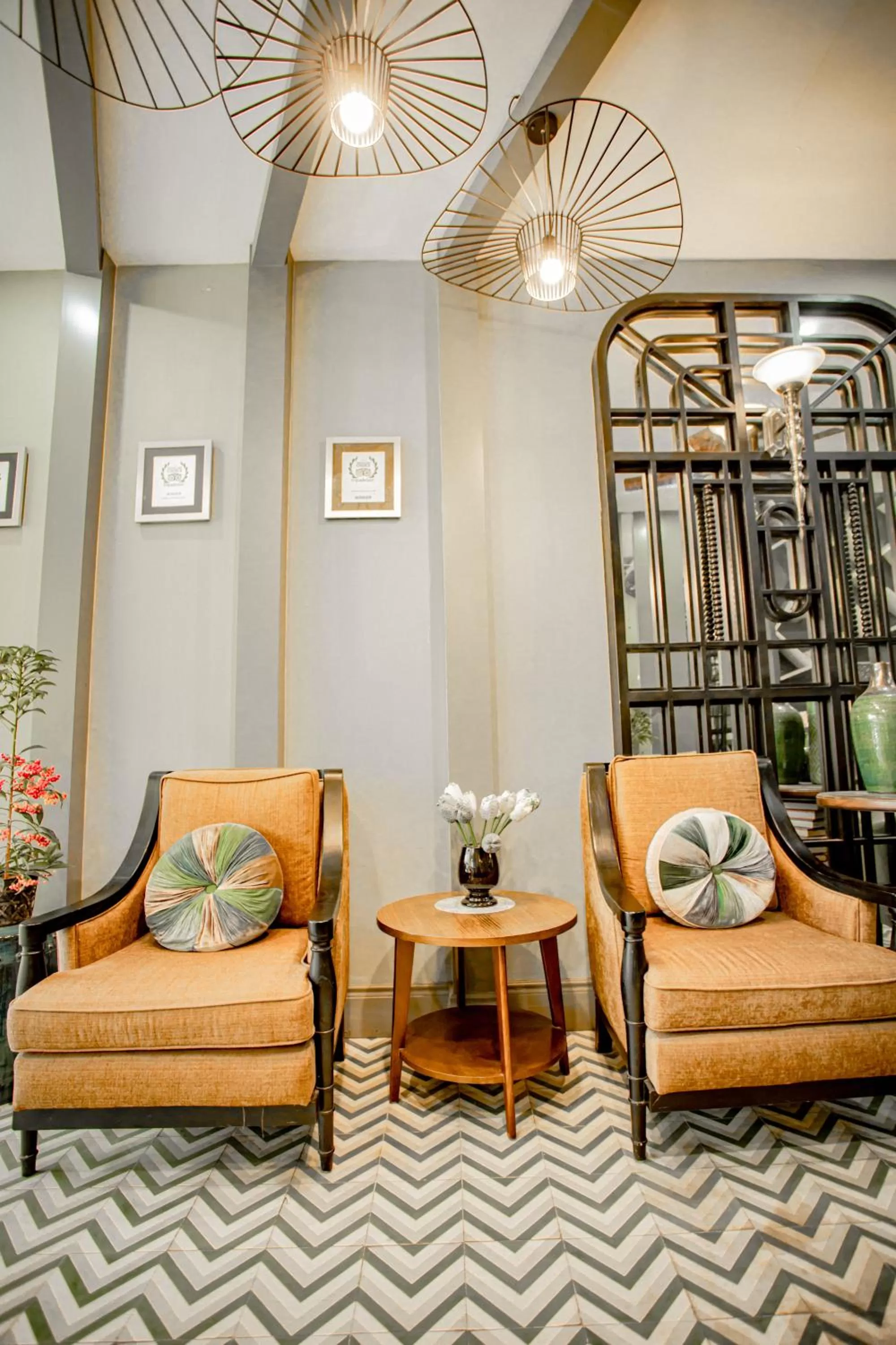 Lobby or reception in Hanoi Center Silk Hotel & Travel