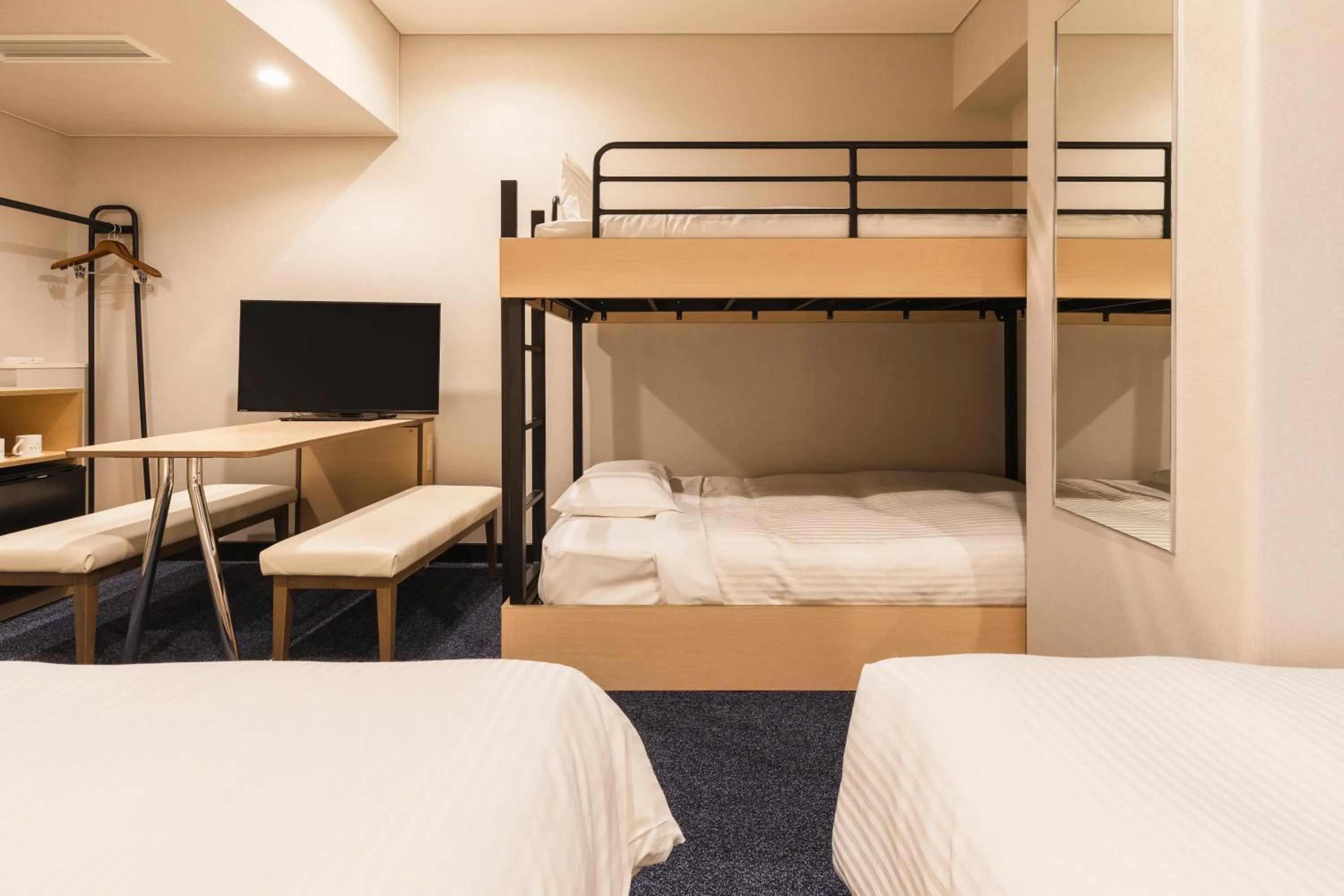 Photo of the whole room, Bed in Sotetsu Fresa Inn Tokyo-Toyocho