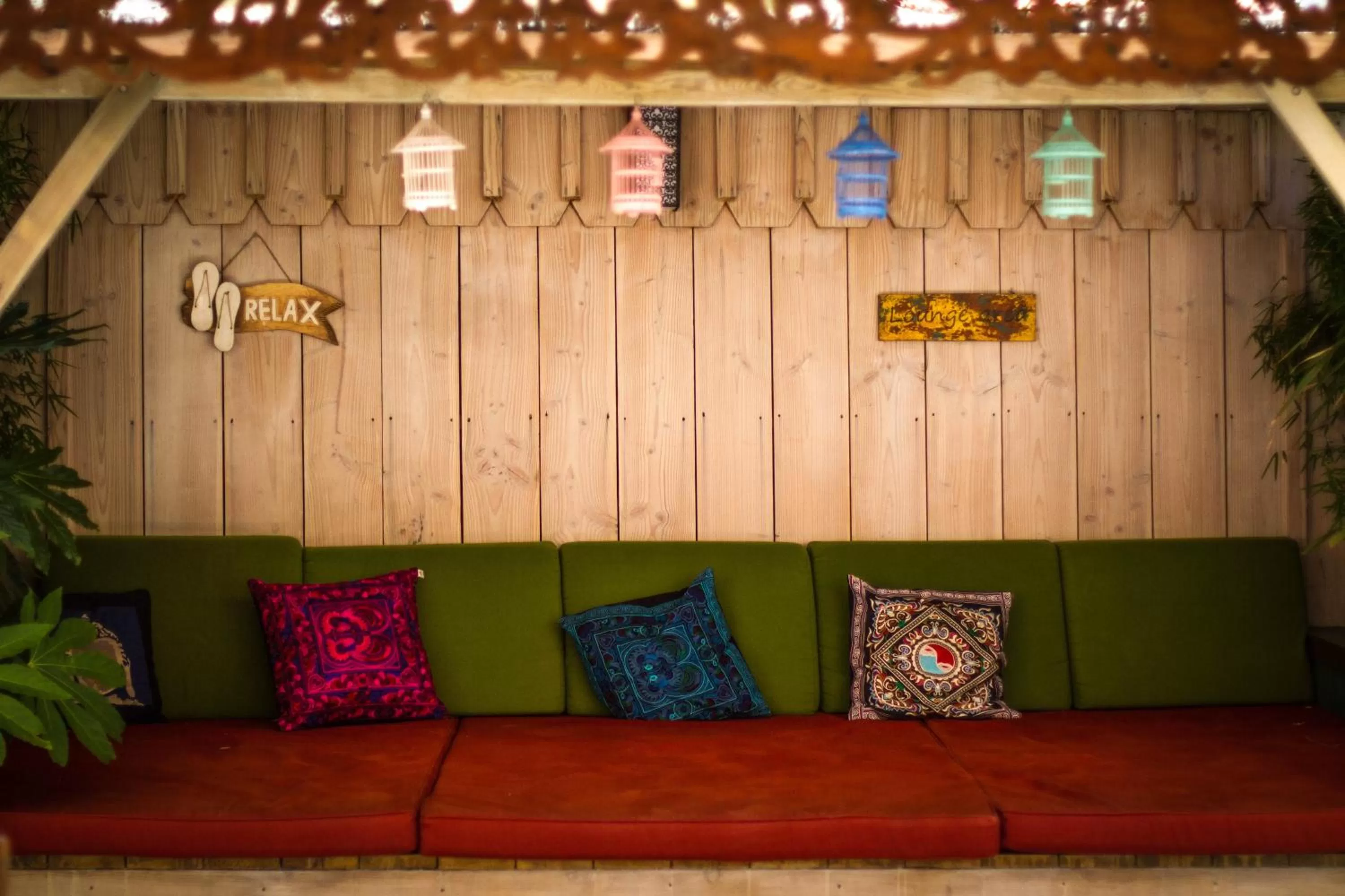 Patio, Seating Area in VILLA ZENITH Hostel - LA MAISON