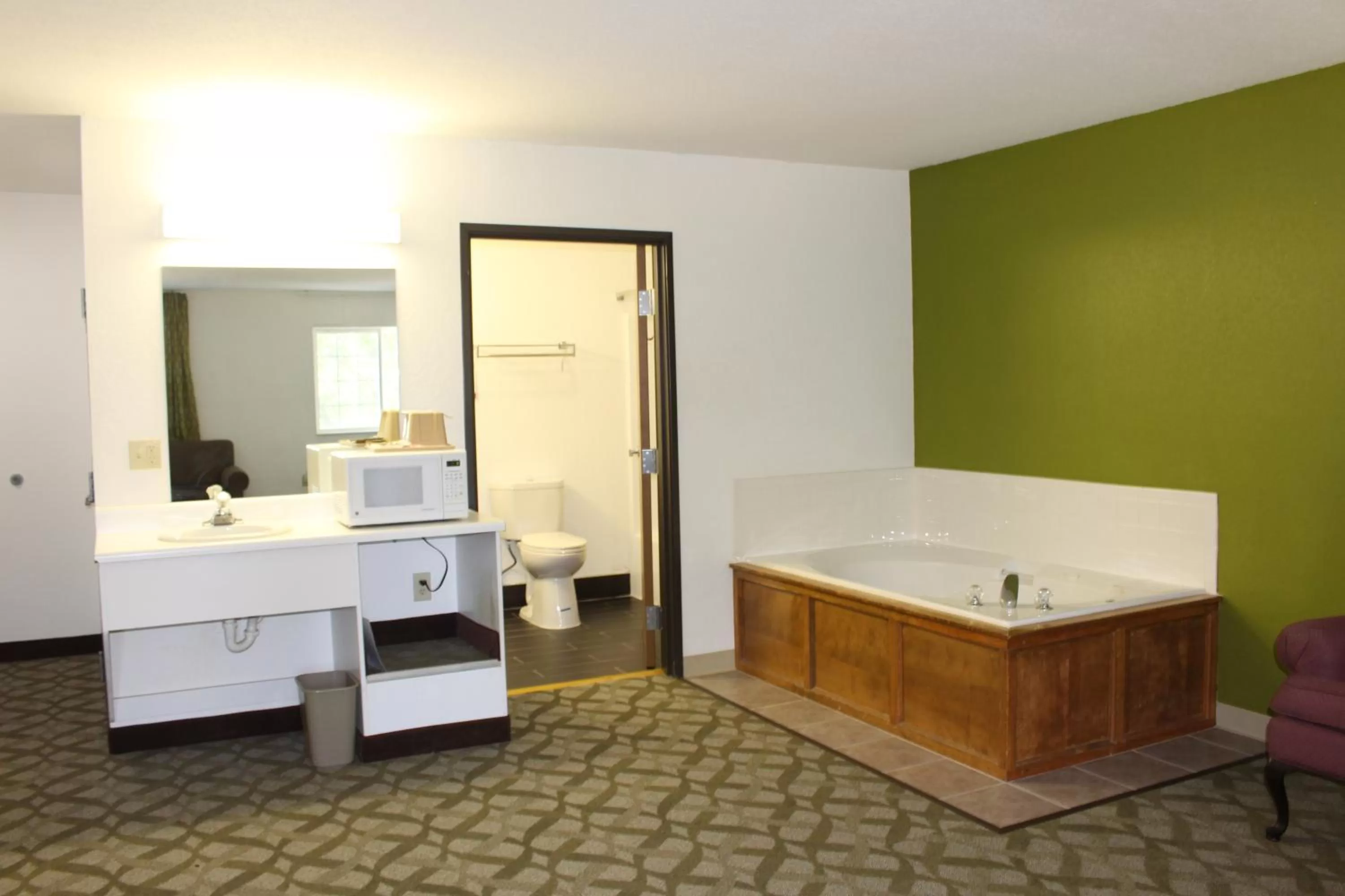 Bed in Super 8 by Wyndham De Soto