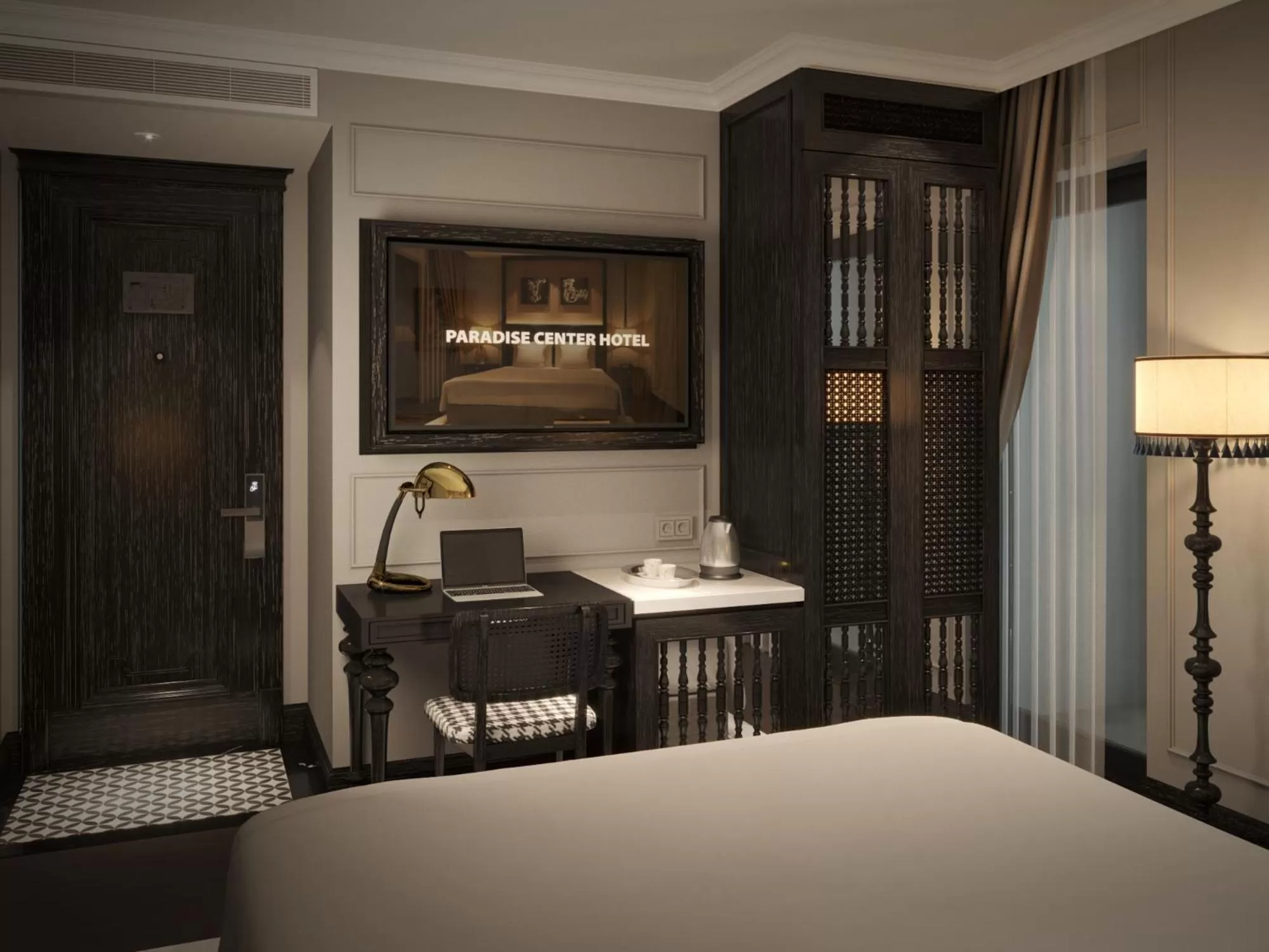 Photo of the whole room, Bed in Hanoi Paradise Center Hotel & Spa