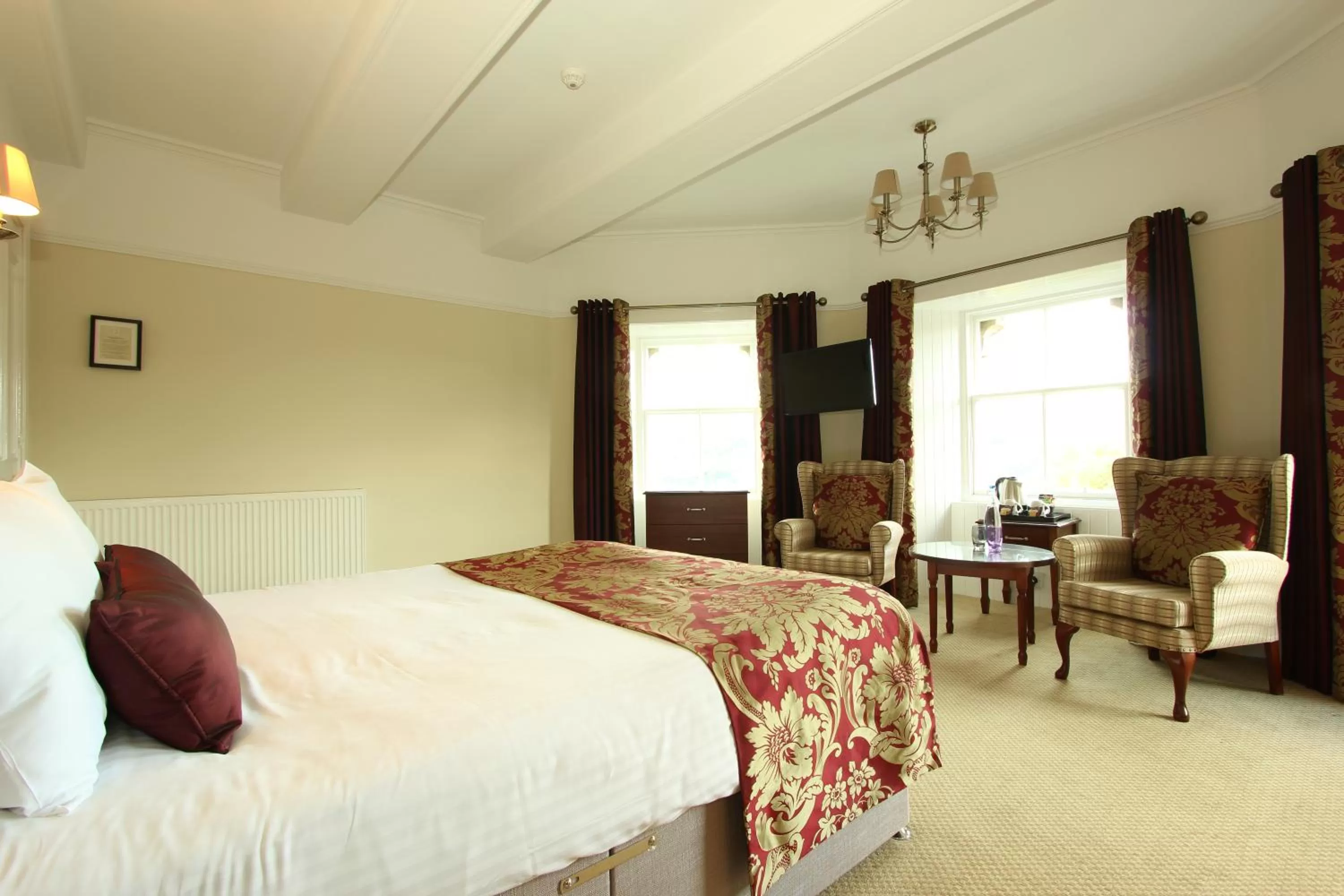 Bedroom, Bed in The Atholl Palace