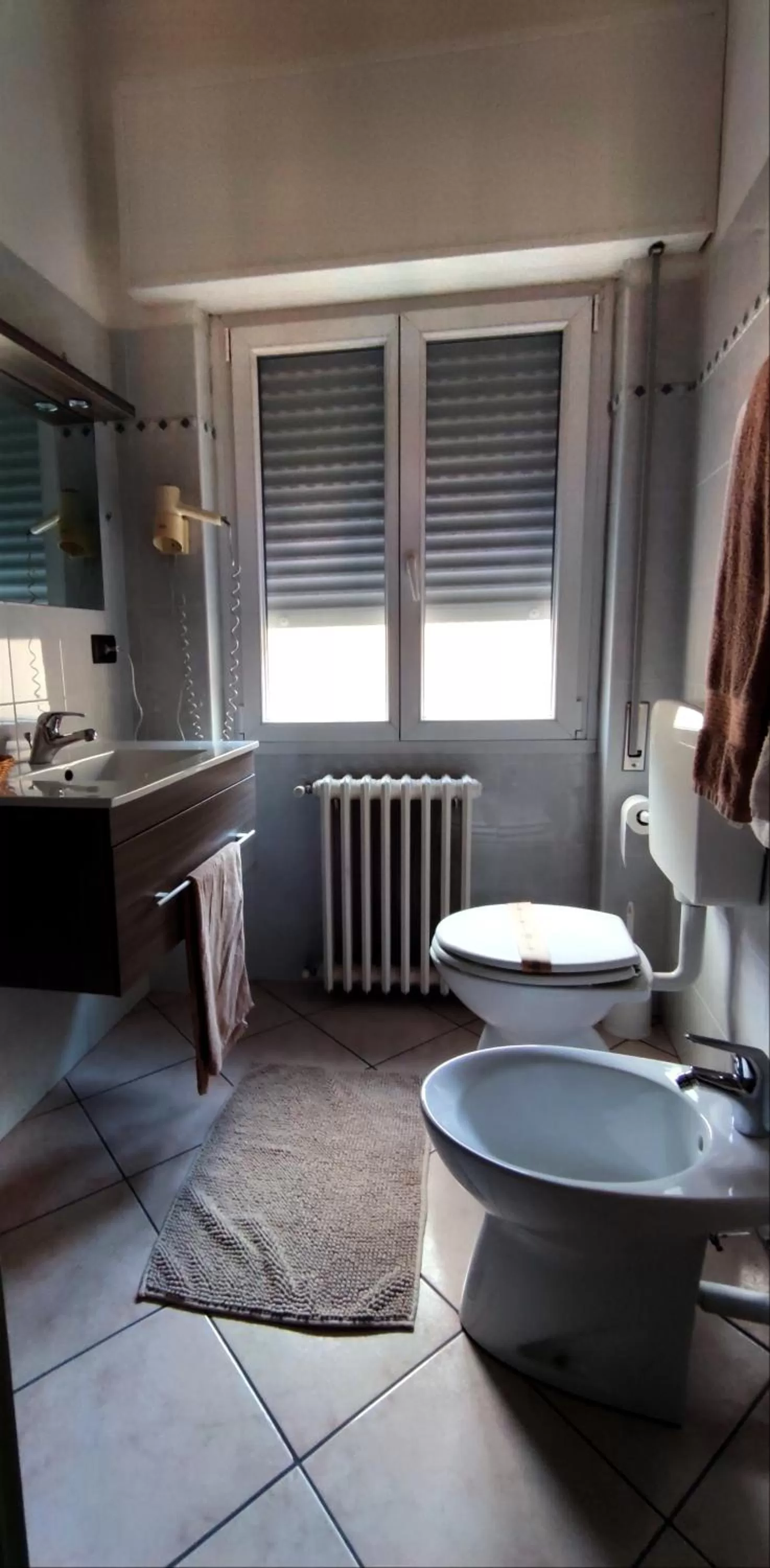 Toilet in Hotel Emiliana