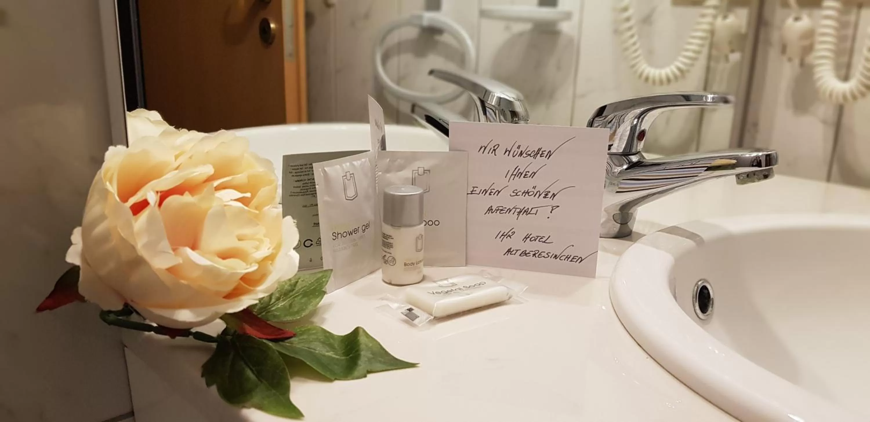 Bathroom in Hotel Altberesinchen