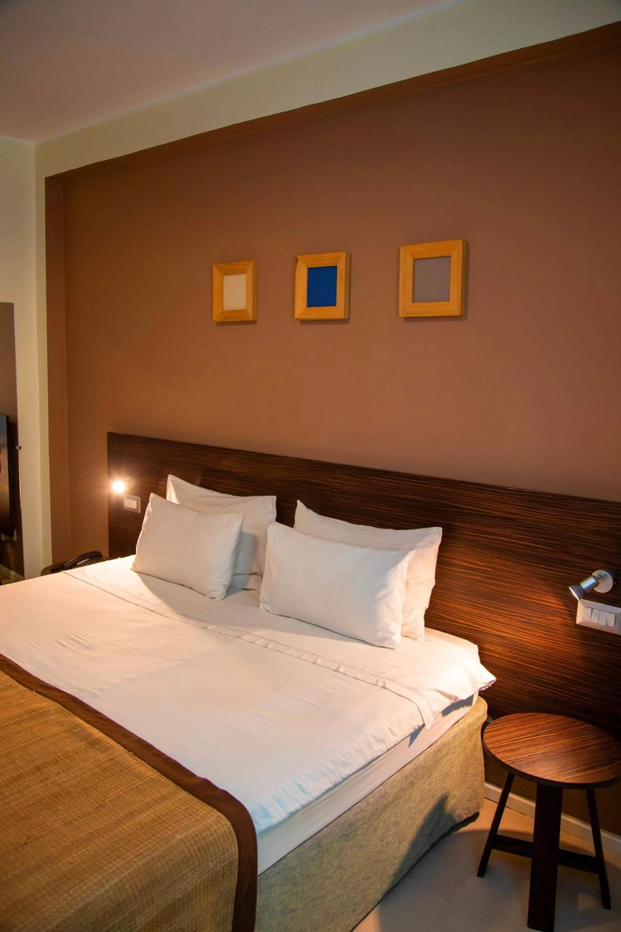 Bed in Hotel La Villette