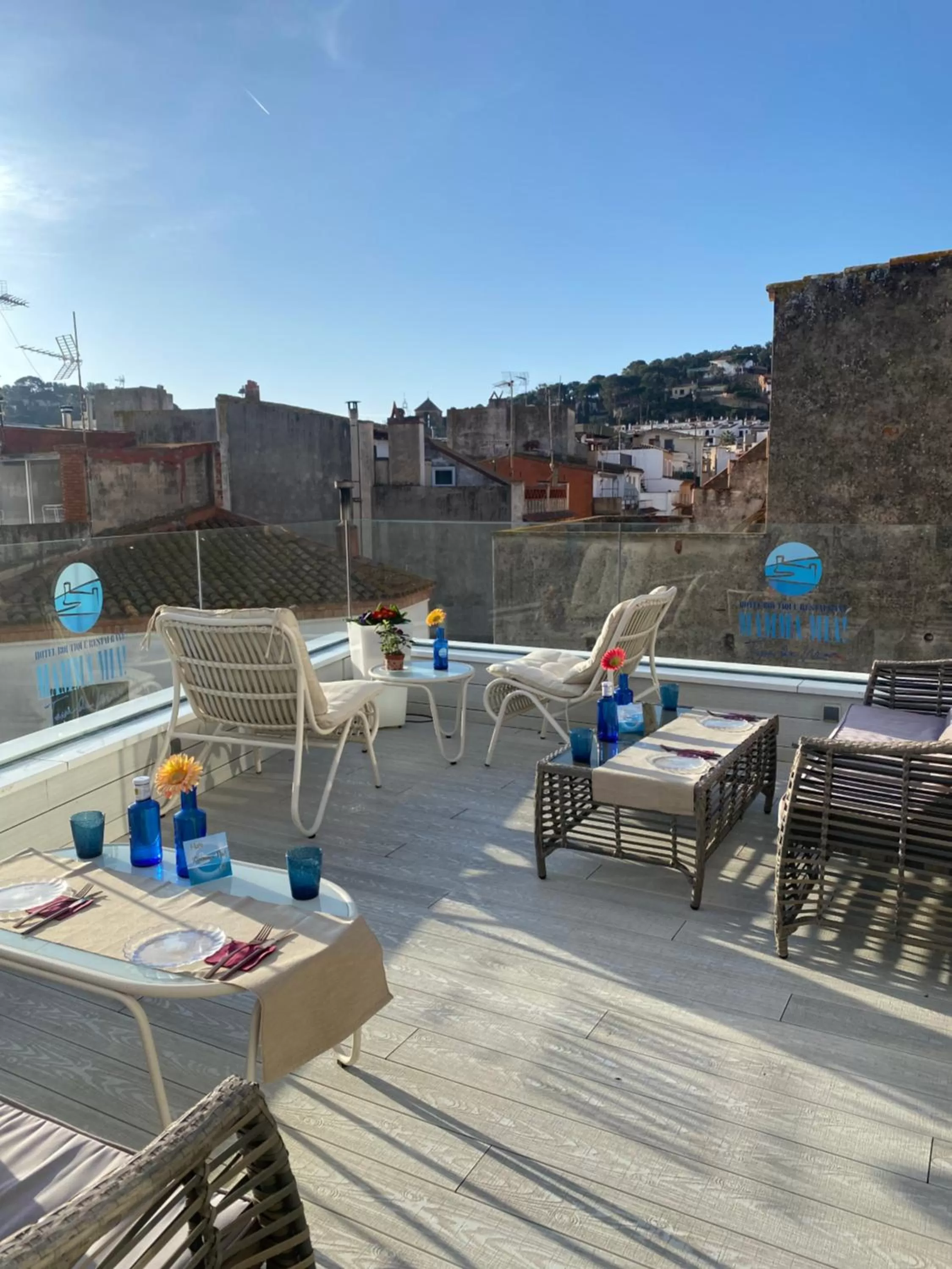 Balcony/Terrace in Mamma Mia Hotel Boutique - Only Adults