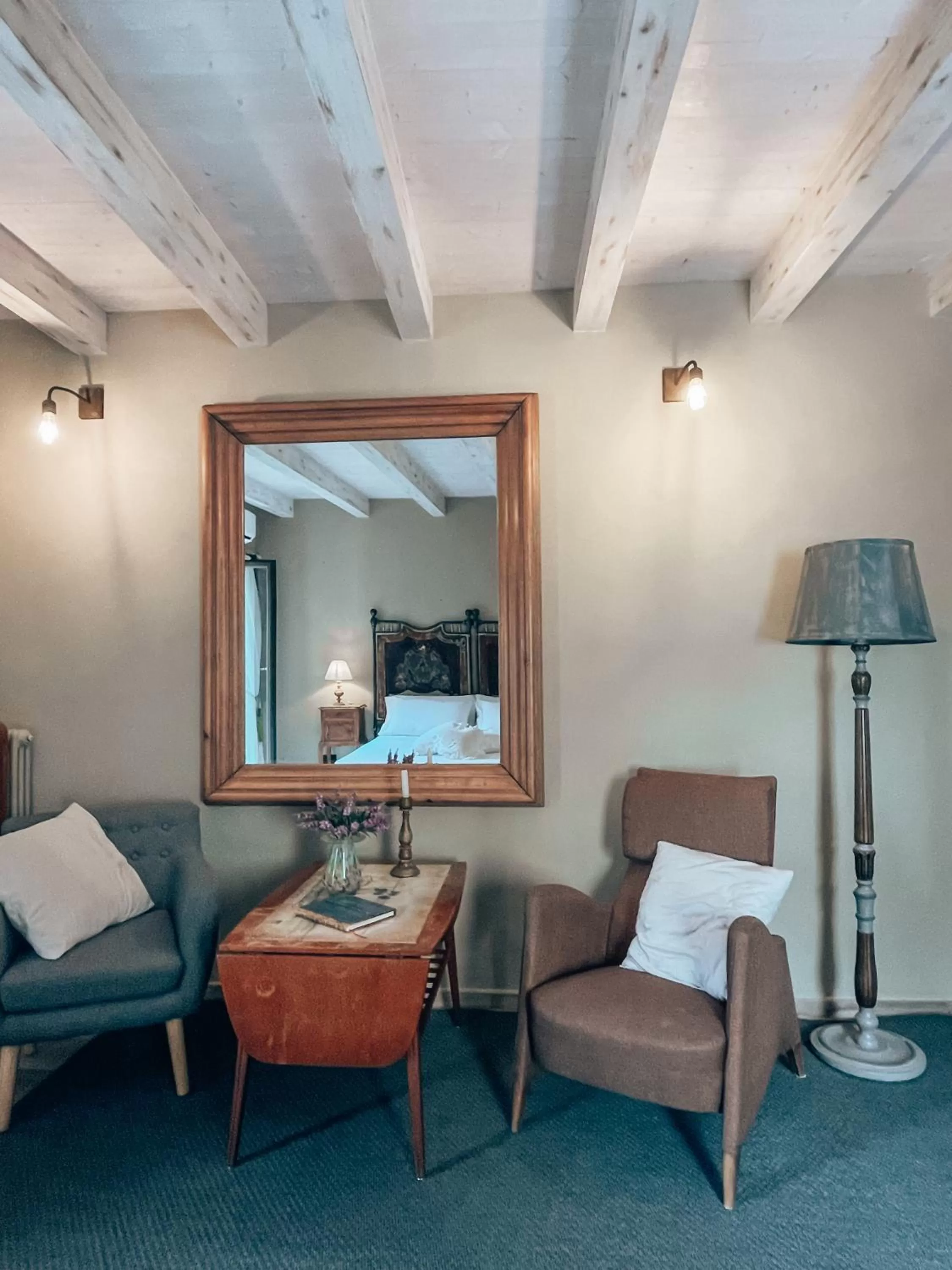 Bed in Talking Stones