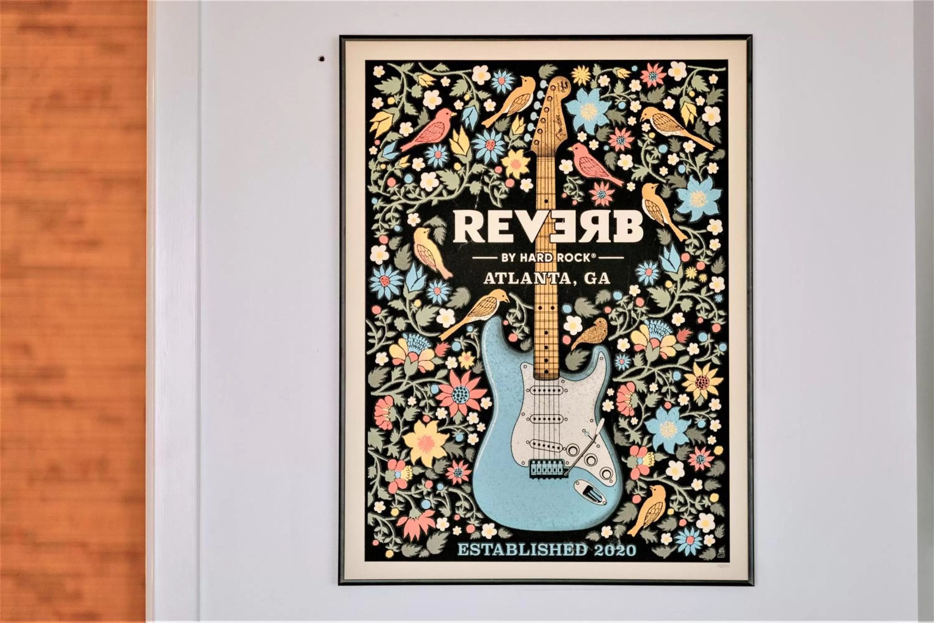 Decorative detail in Reverb by Hard Rock Atlanta Downtown