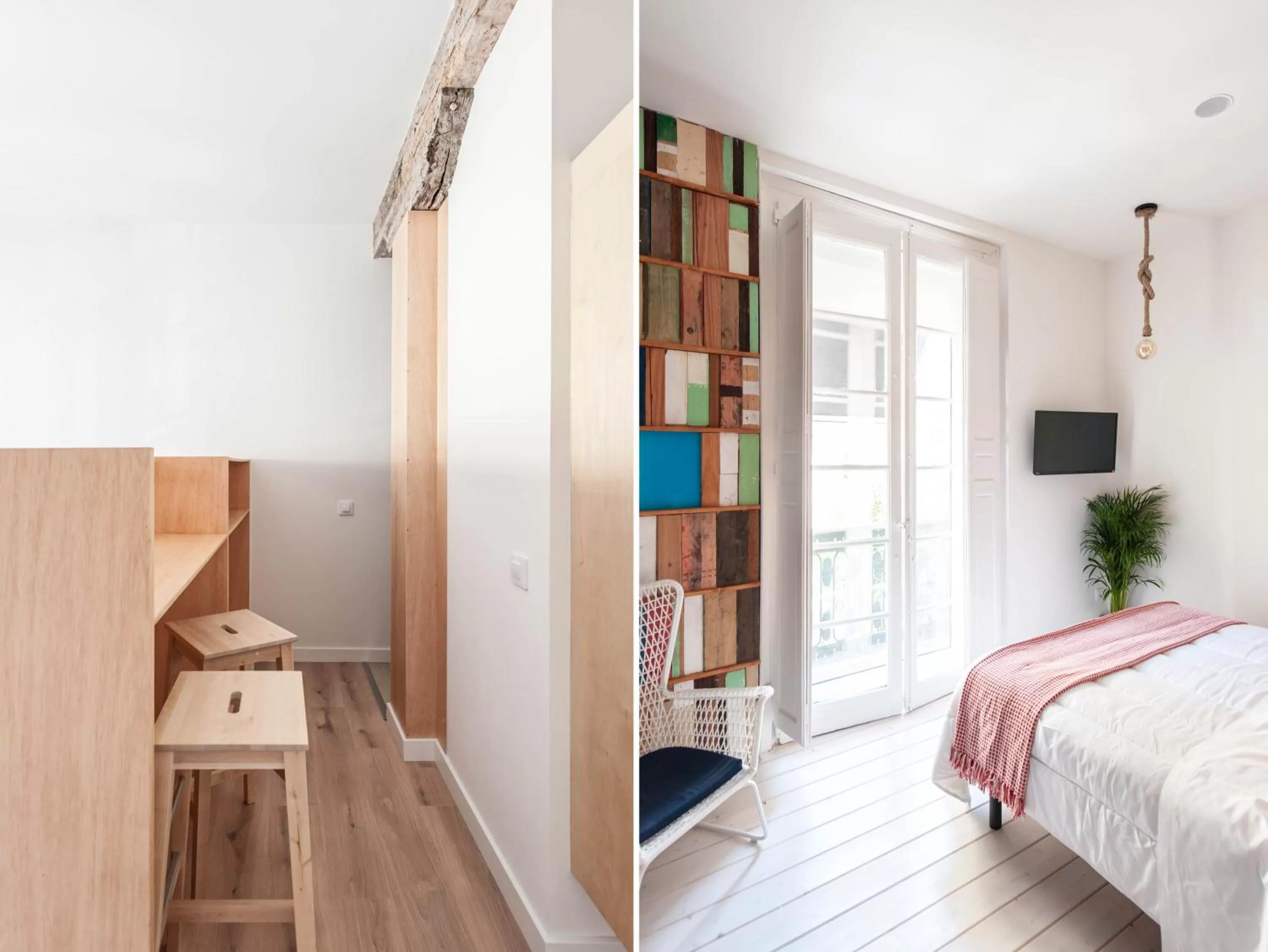 Bedroom, Bed in Urban Suite Santander