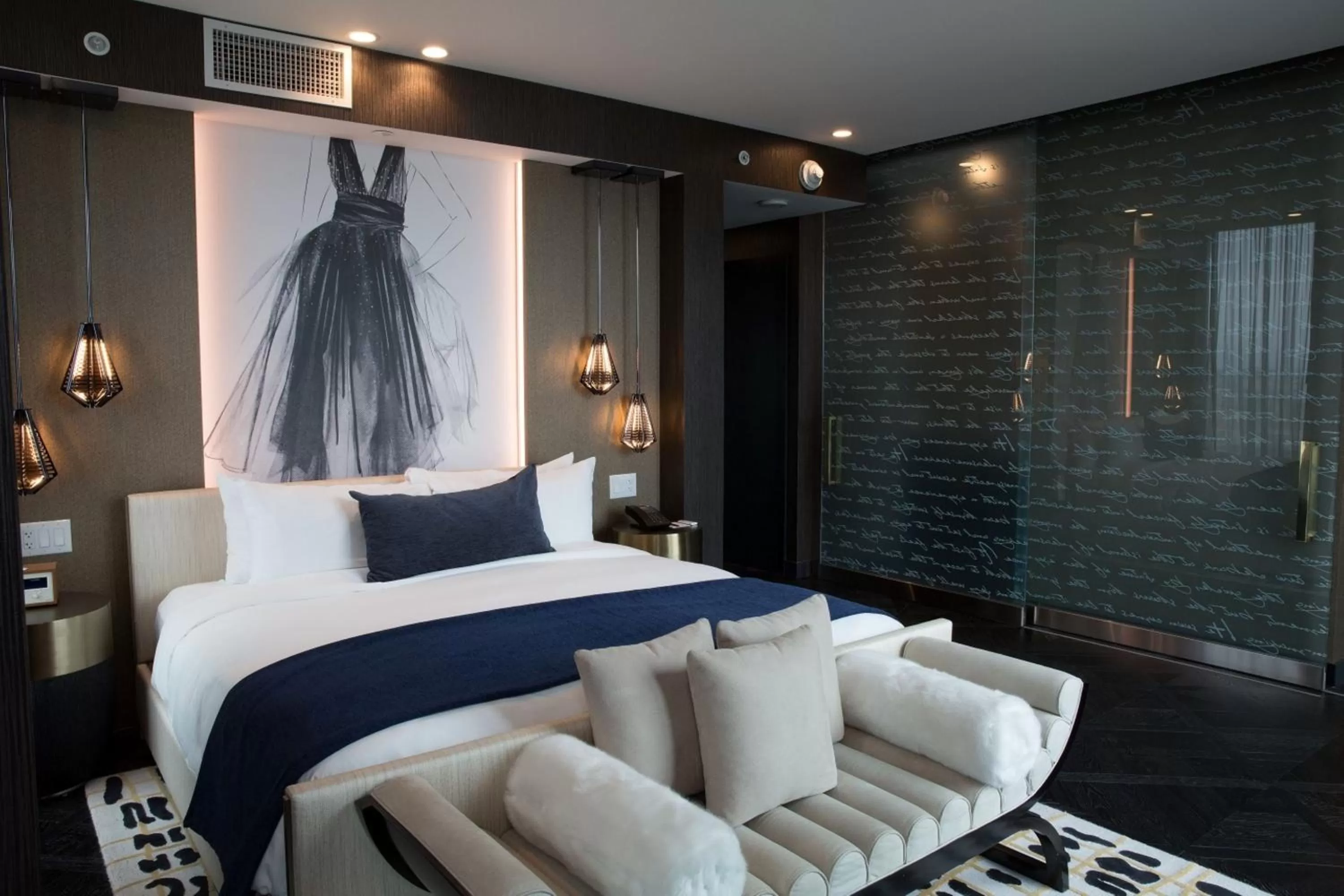 Photo of the whole room, Bed in Hotel Indigo Los Angeles Downtown by IHG