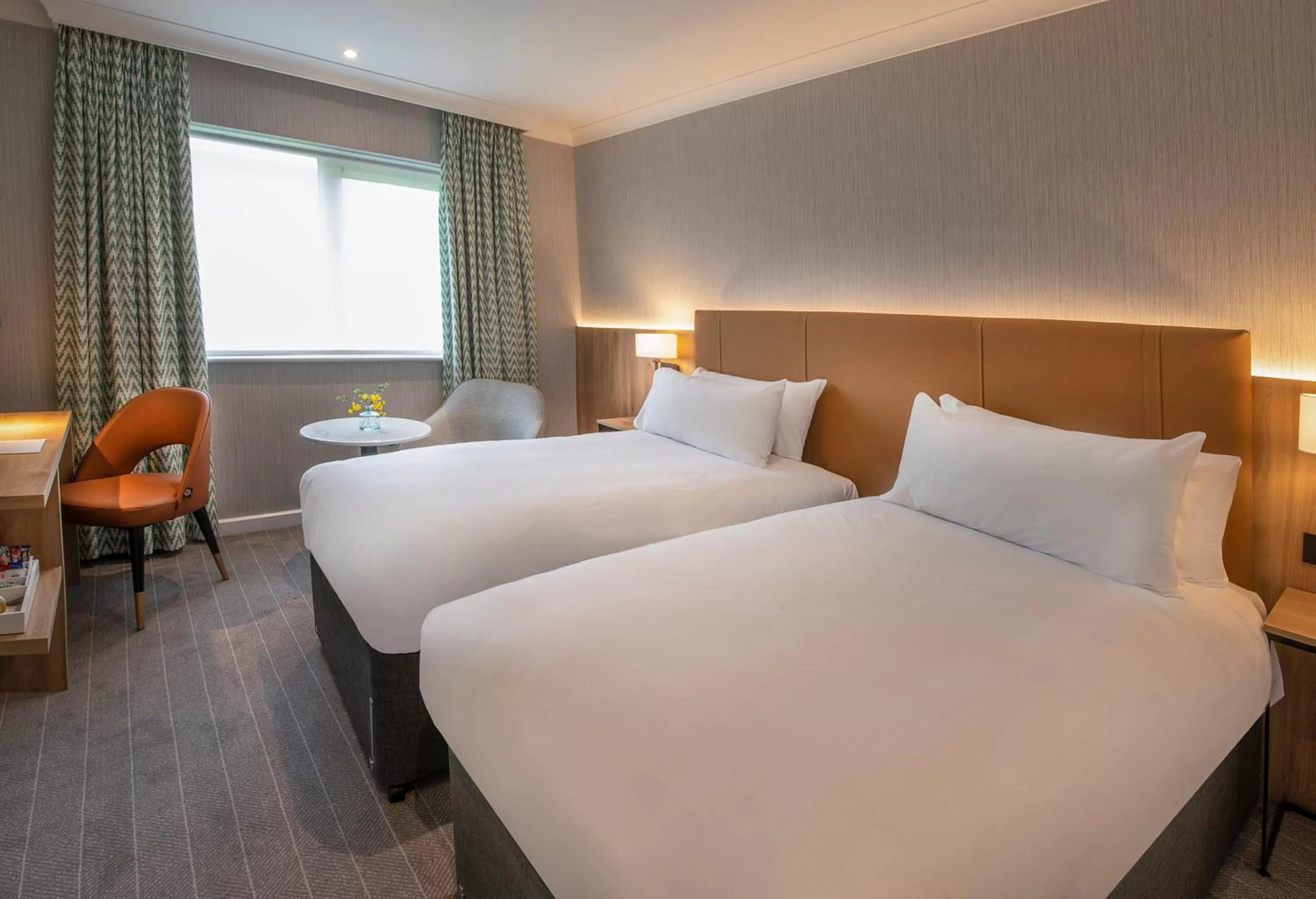 Bedroom, Bed in Horwood House Hotel