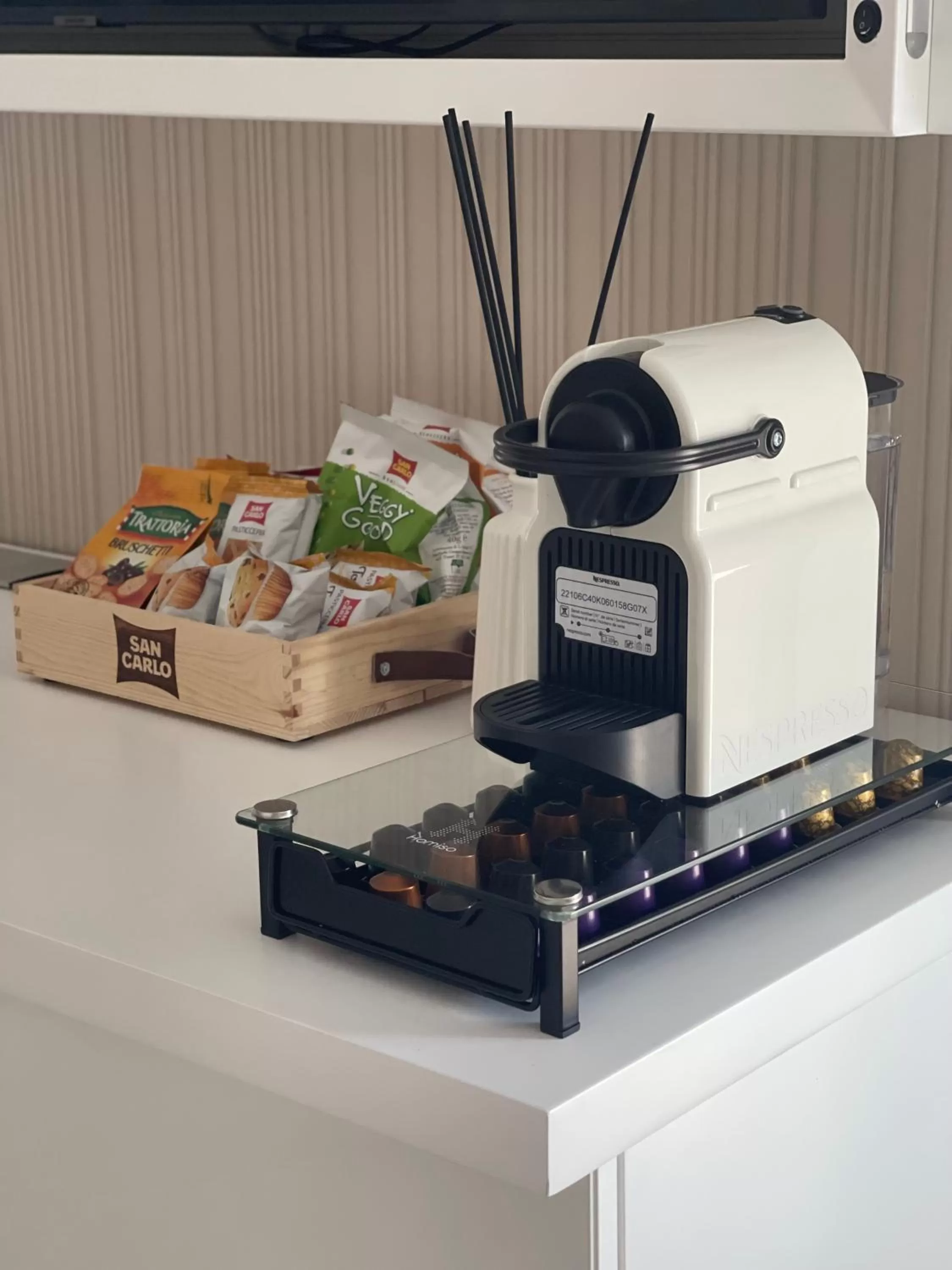 Food and drinks in Domus De Cinti