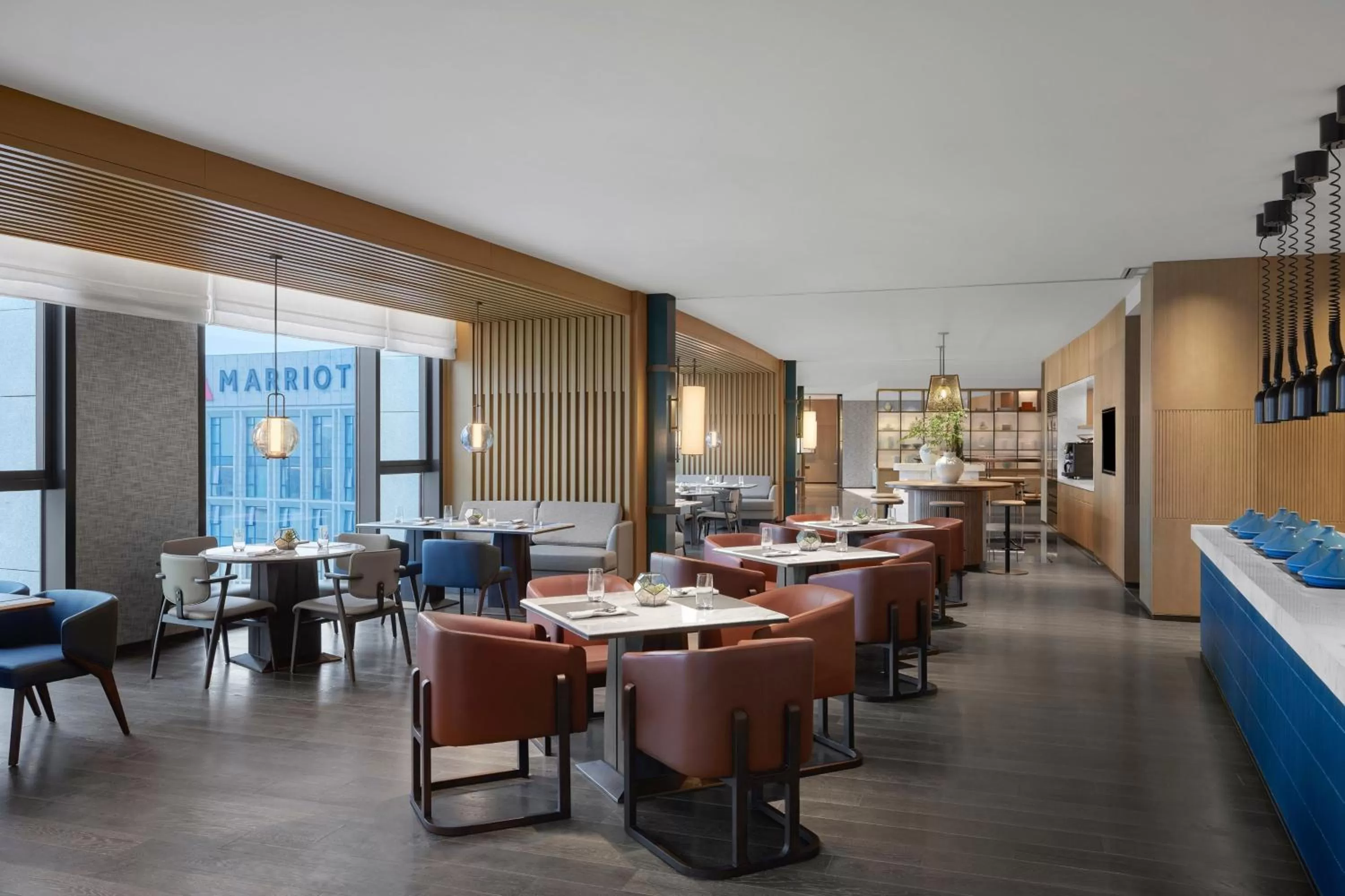 Lounge or bar in Nantong Marriott Hotel