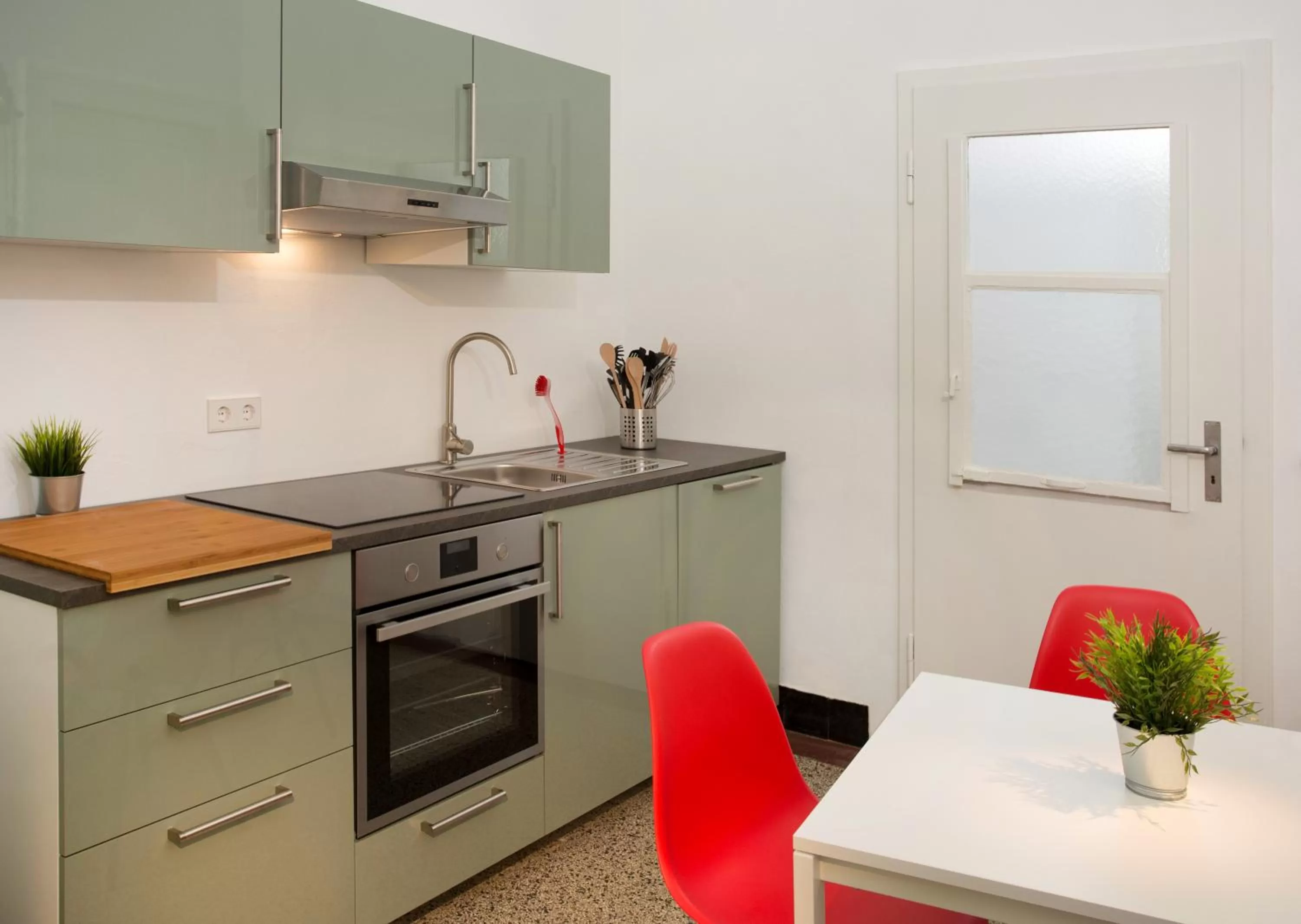Kitchen or kitchenette in Hotel Mille Stelle City