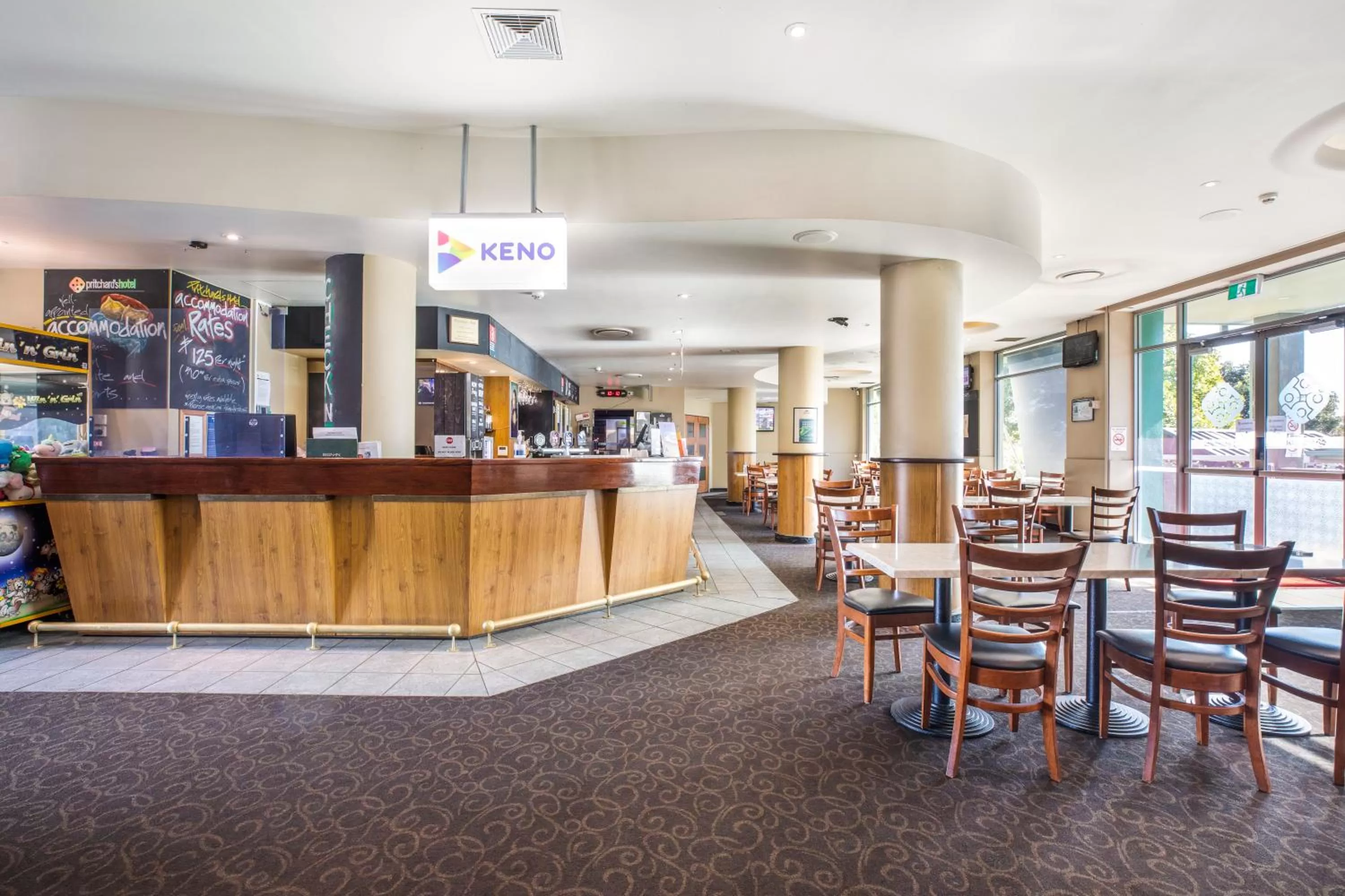 Restaurant/places to eat in Nightcap at Pritchards Hotel