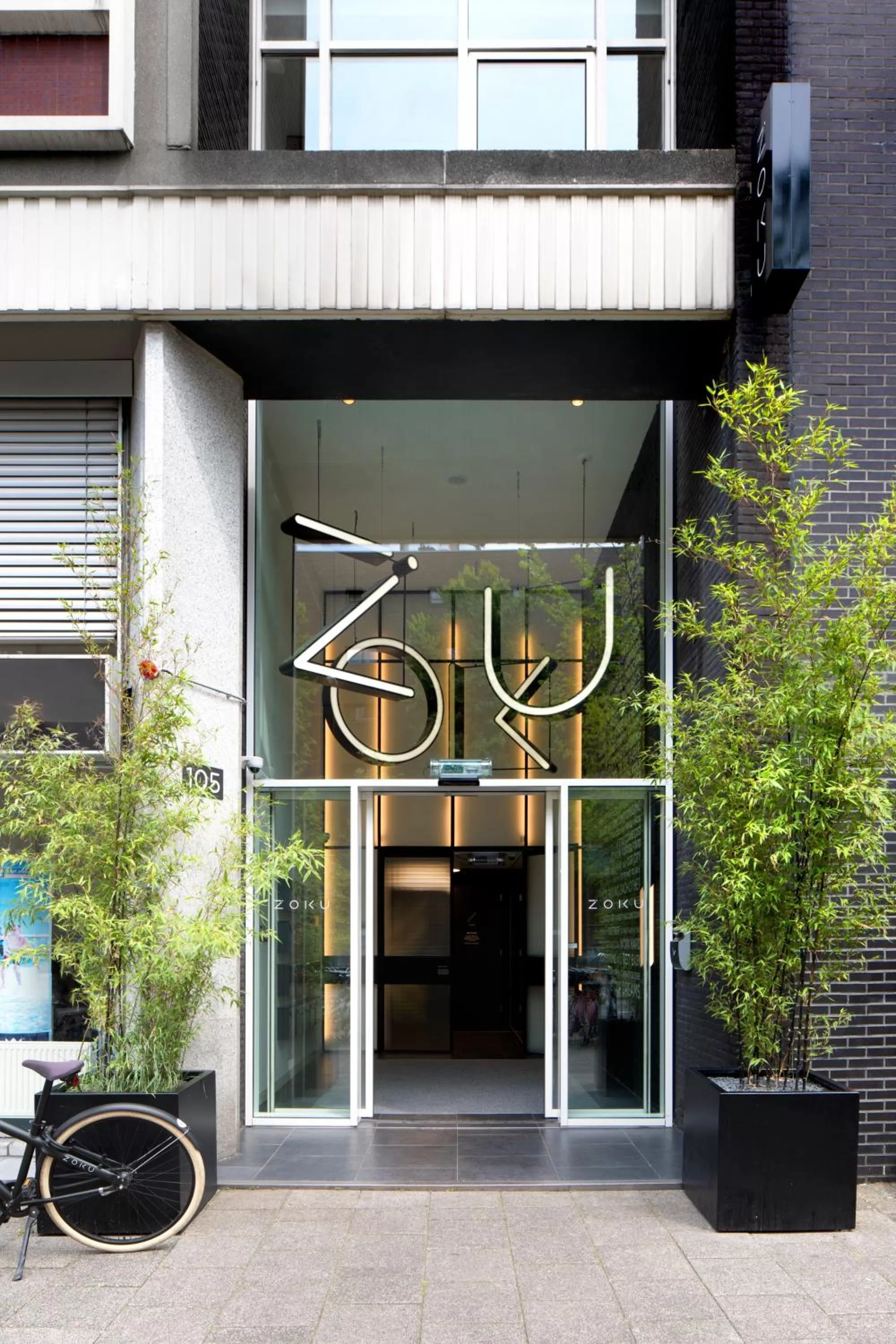 Facade/entrance in Zoku Amsterdam
