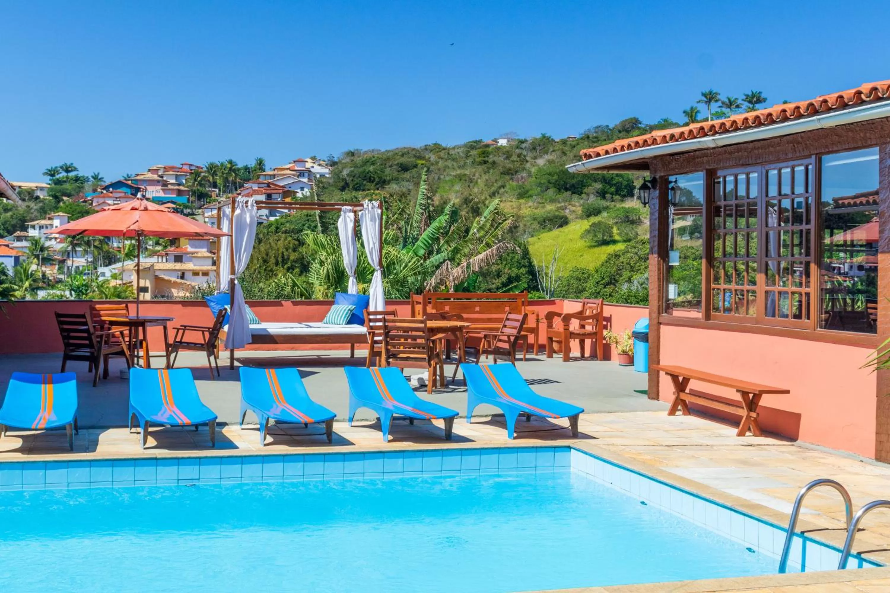 Patio in Pousada dos Coqueiros Búzios