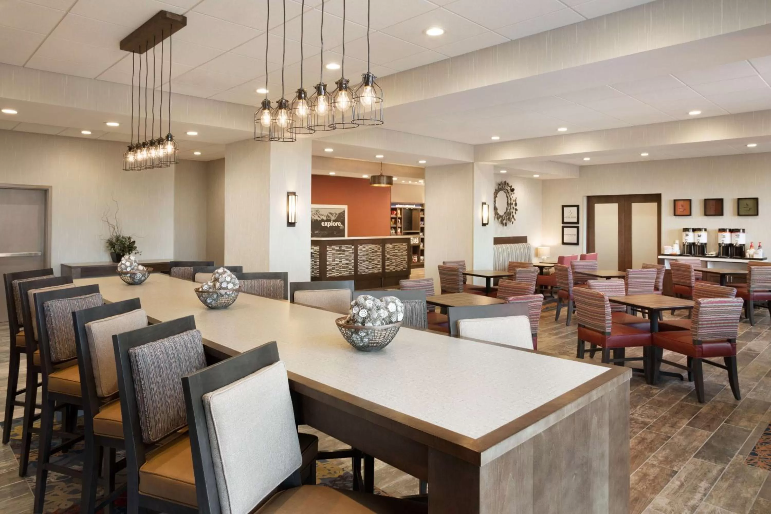 Lobby or reception in Hampton Inn Salt Lake City Cottonwood