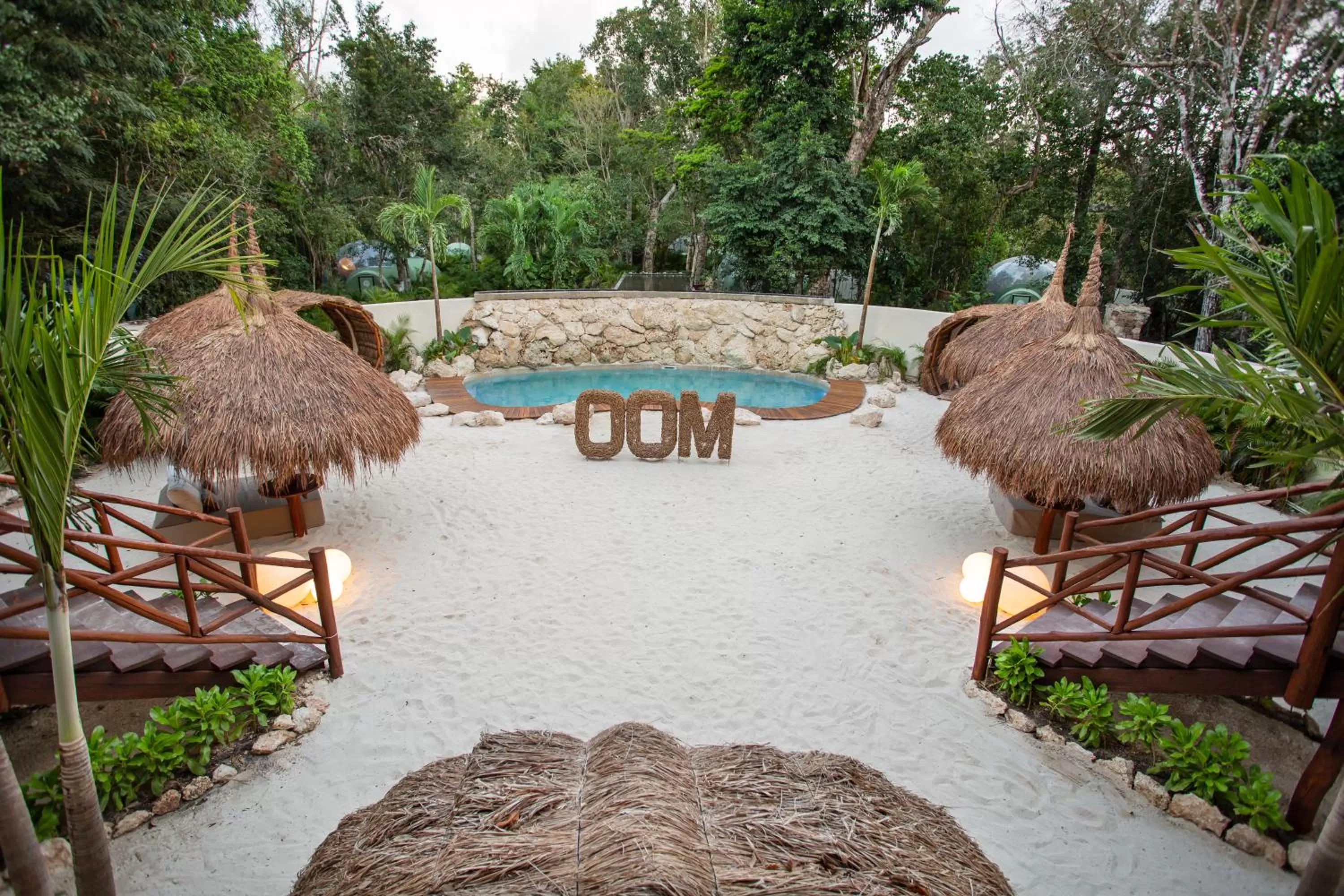 Patio in Oom Bubble Boutique Riviera Cancun - Adults Only