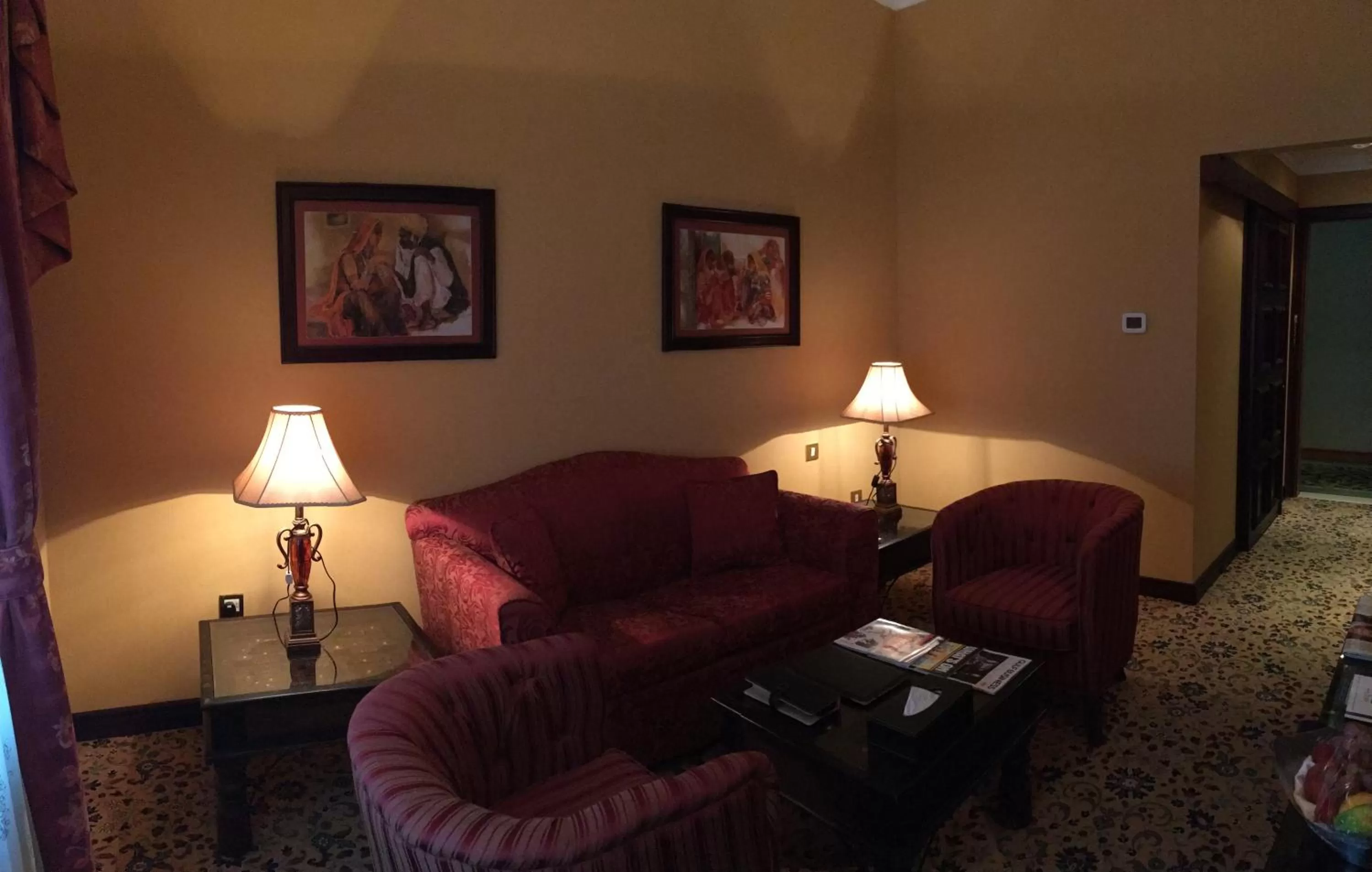 Living room in Sea View Hotel Dubai