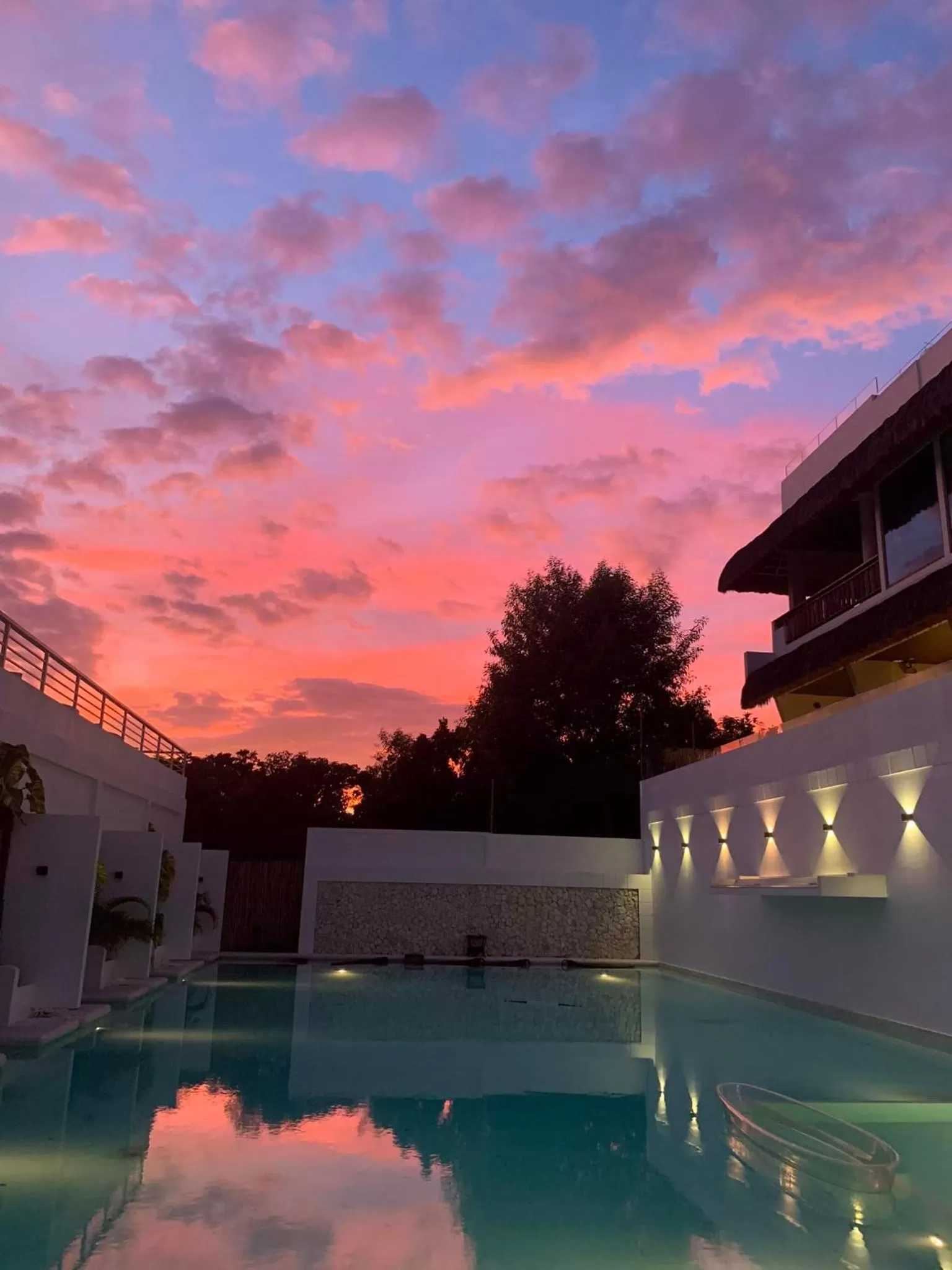 Pool view in Bohol Coastal View Hotel