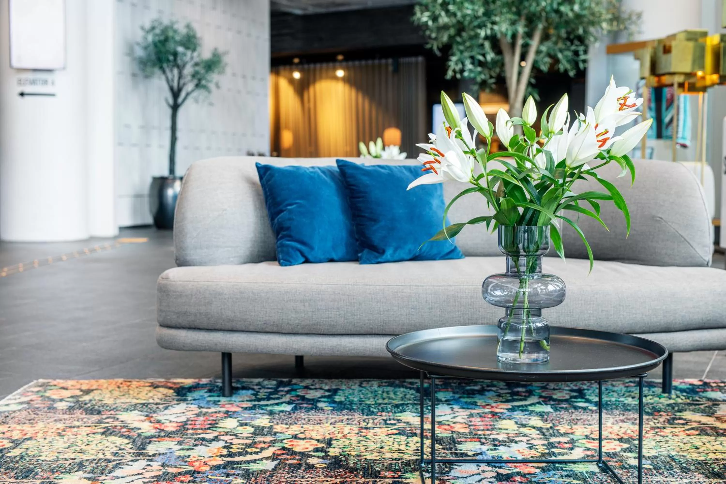 Lobby or reception in Clarion Hotel Malmö Live