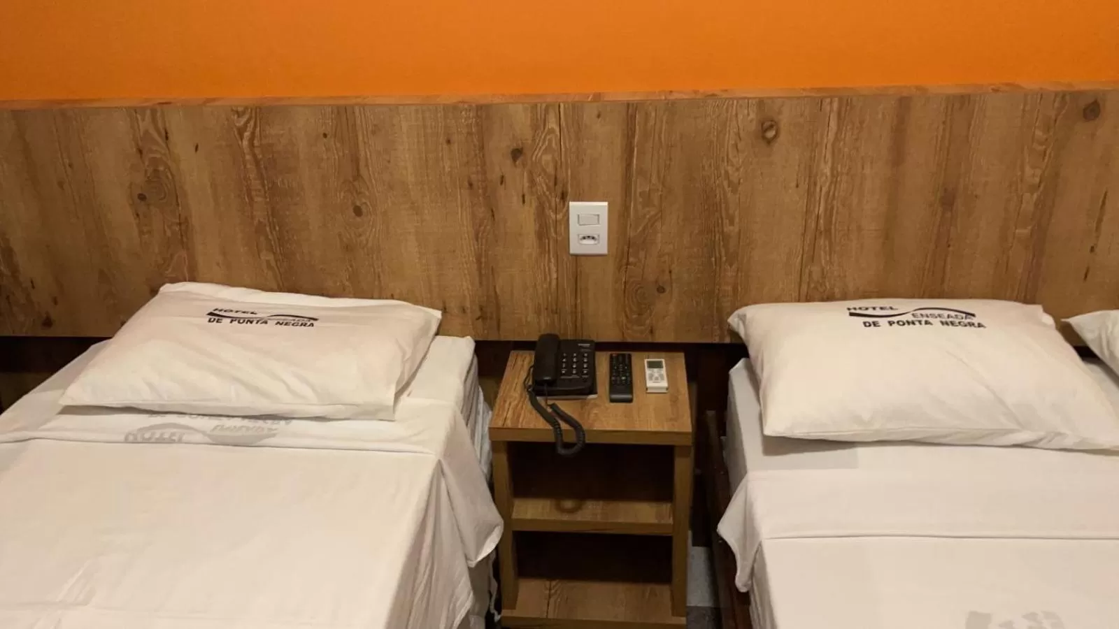 Bed in Hotel Enseada de Ponta Negra