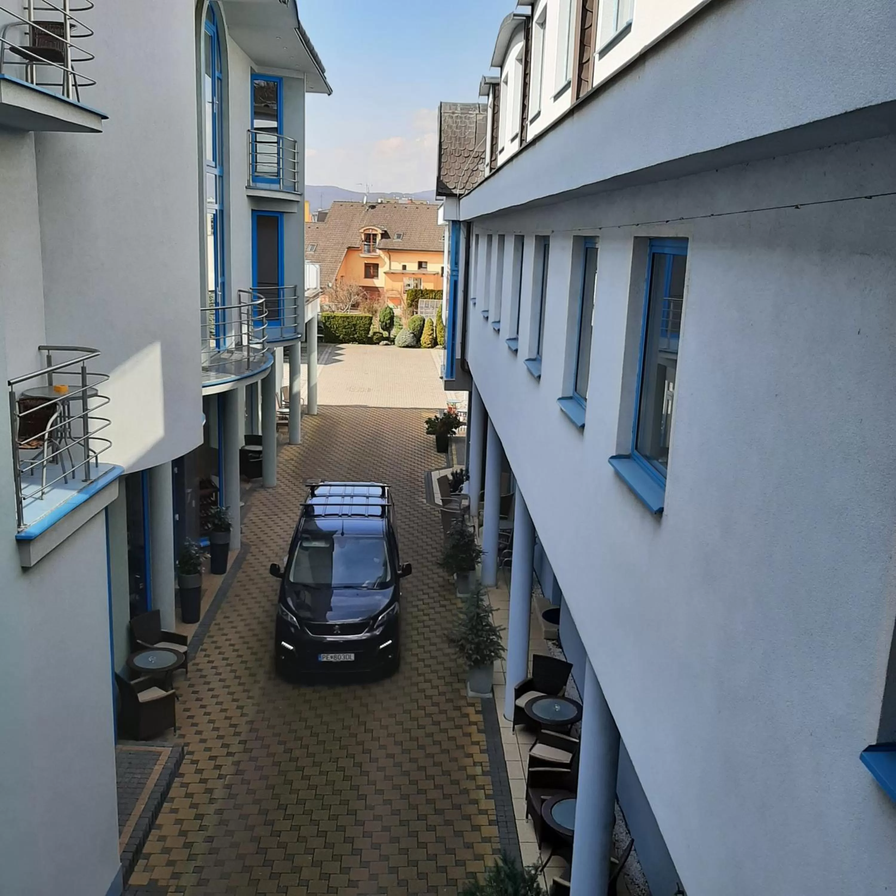 View (from property/room), Balcony/Terrace in garni Hotel S.O.G.* * *