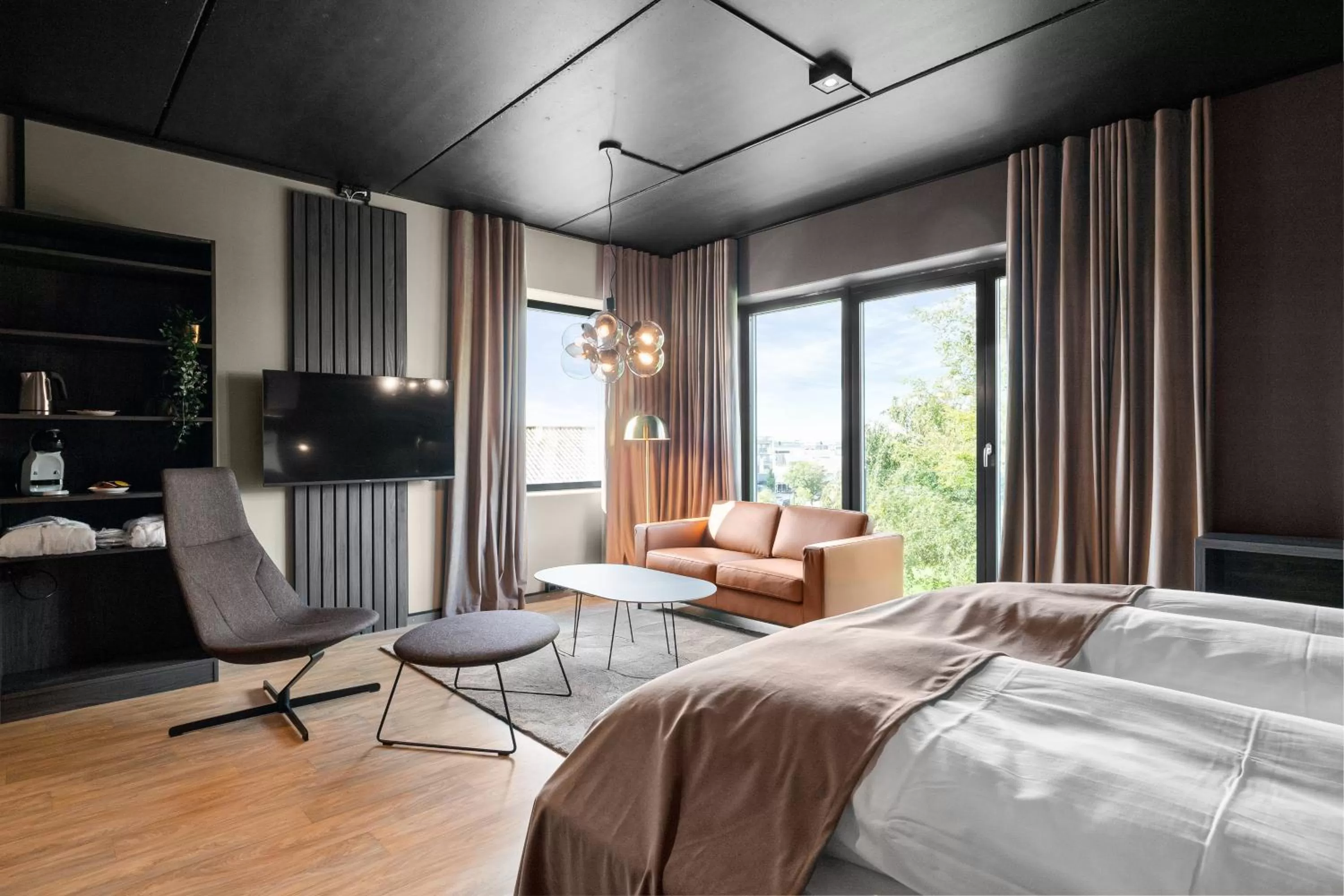 Bed in Hotell Jæren