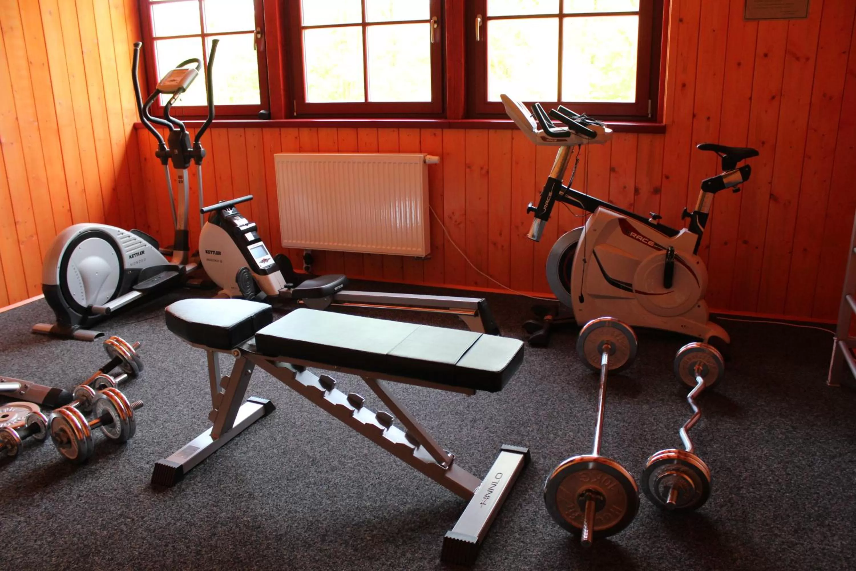 Fitness centre/facilities in Hotel Studanka