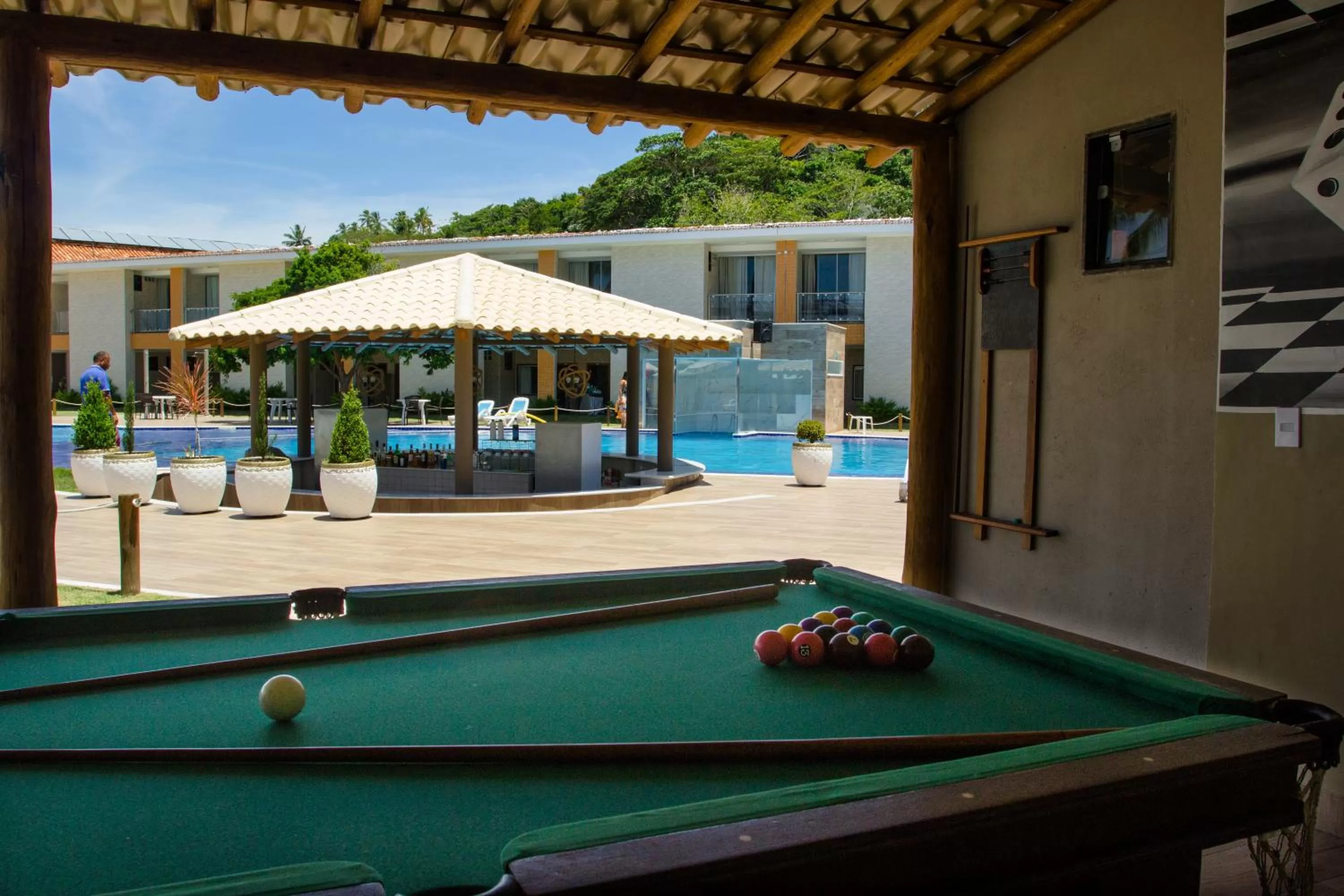 Game Room in Porto Mar Hotel