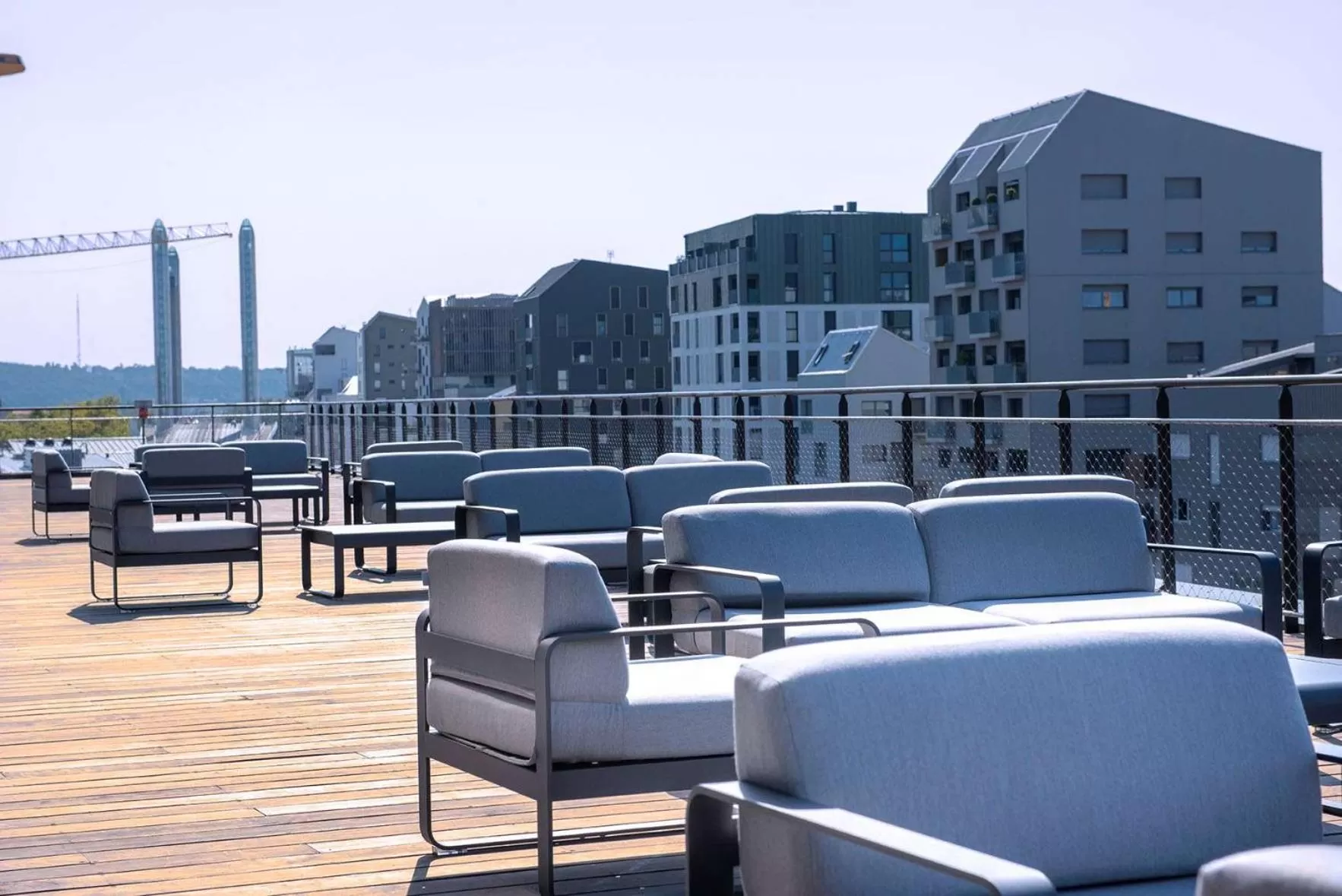 Balcony/Terrace in Radisson Blu Hotel Bordeaux