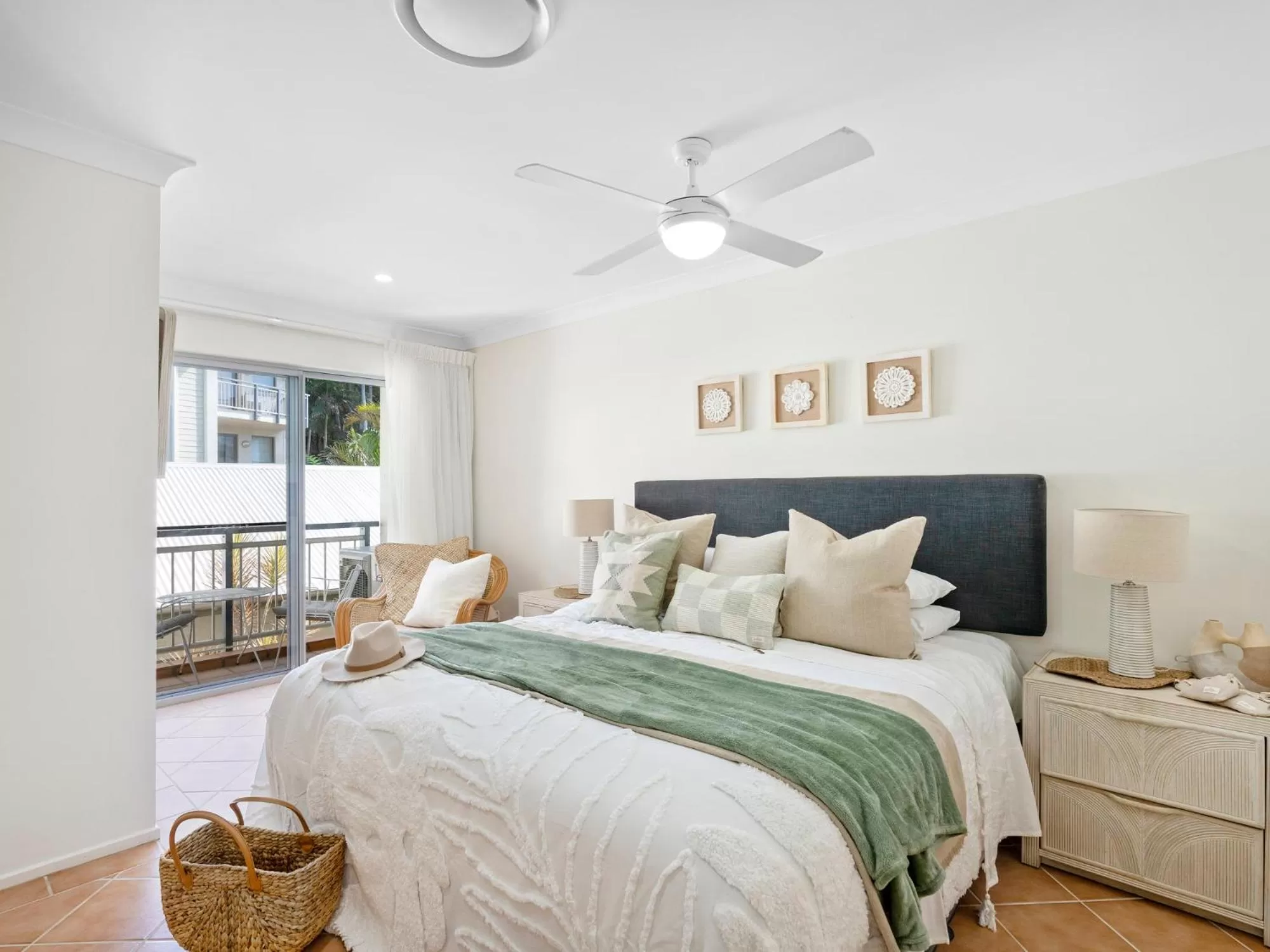 Bed in Sunrise Cove Holiday Apartments by Kingscliff Accommodation