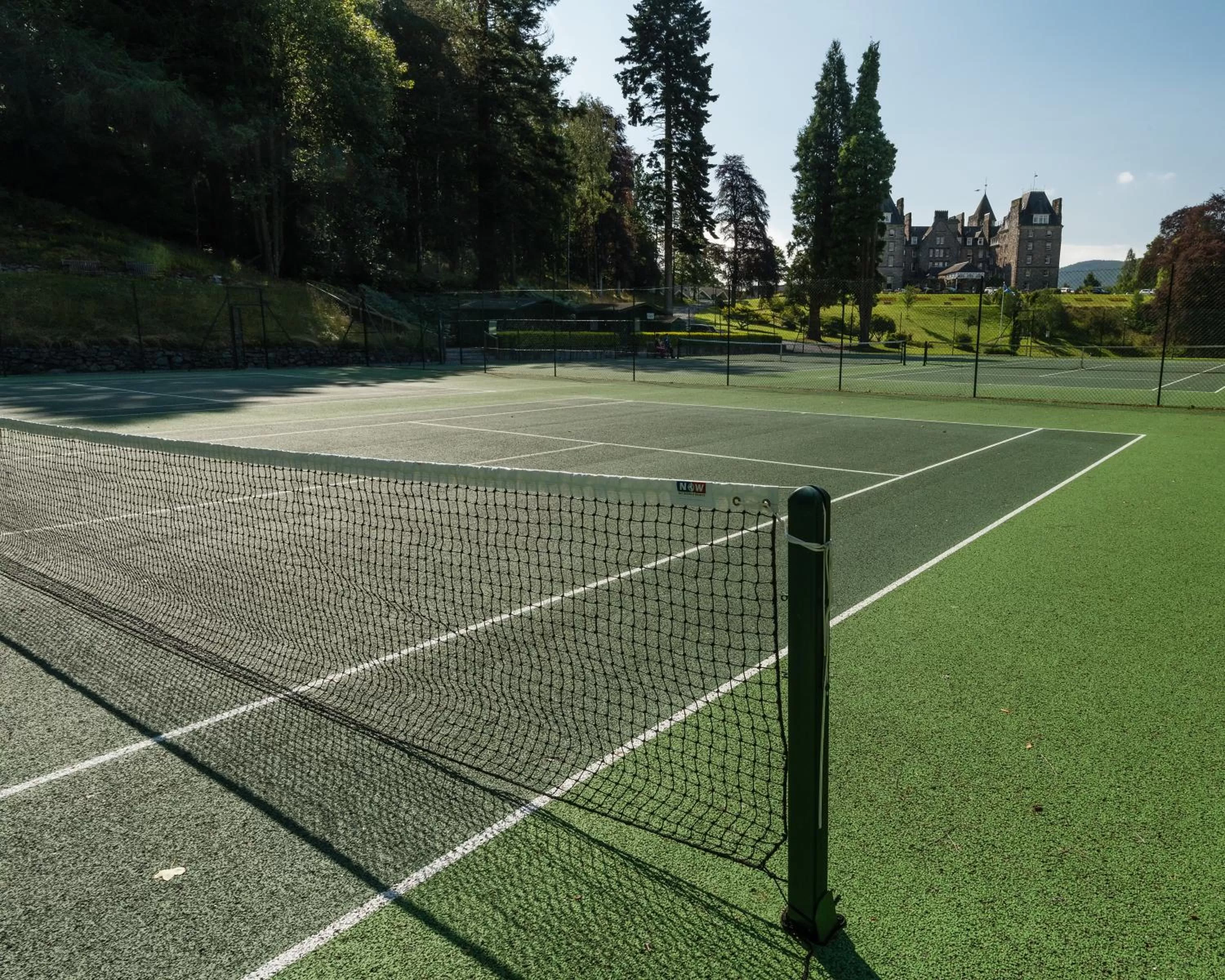 Tennis court in The Atholl Palace