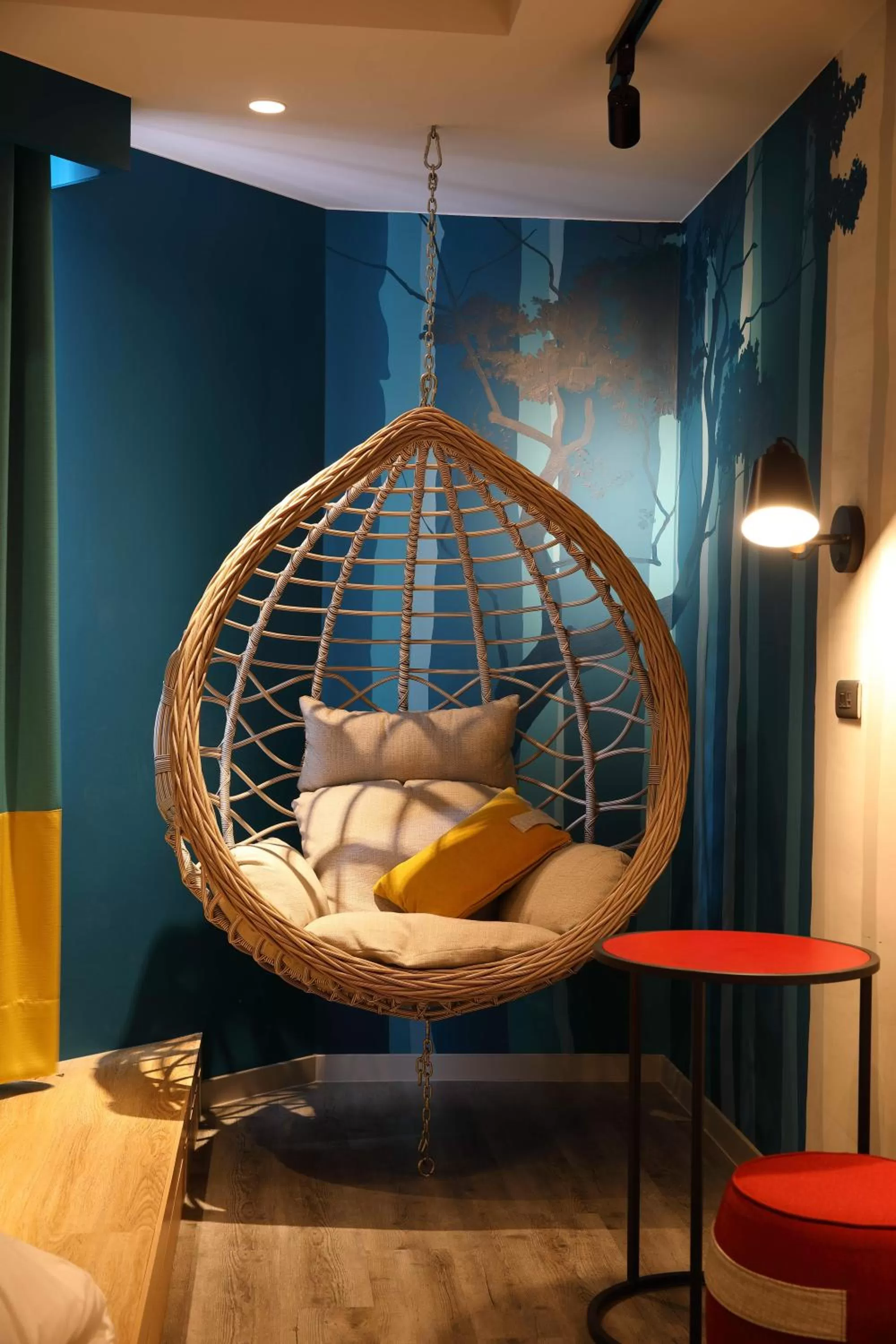 Seating area, Bed in OLAH Poshtel - Hualien Zhongfu