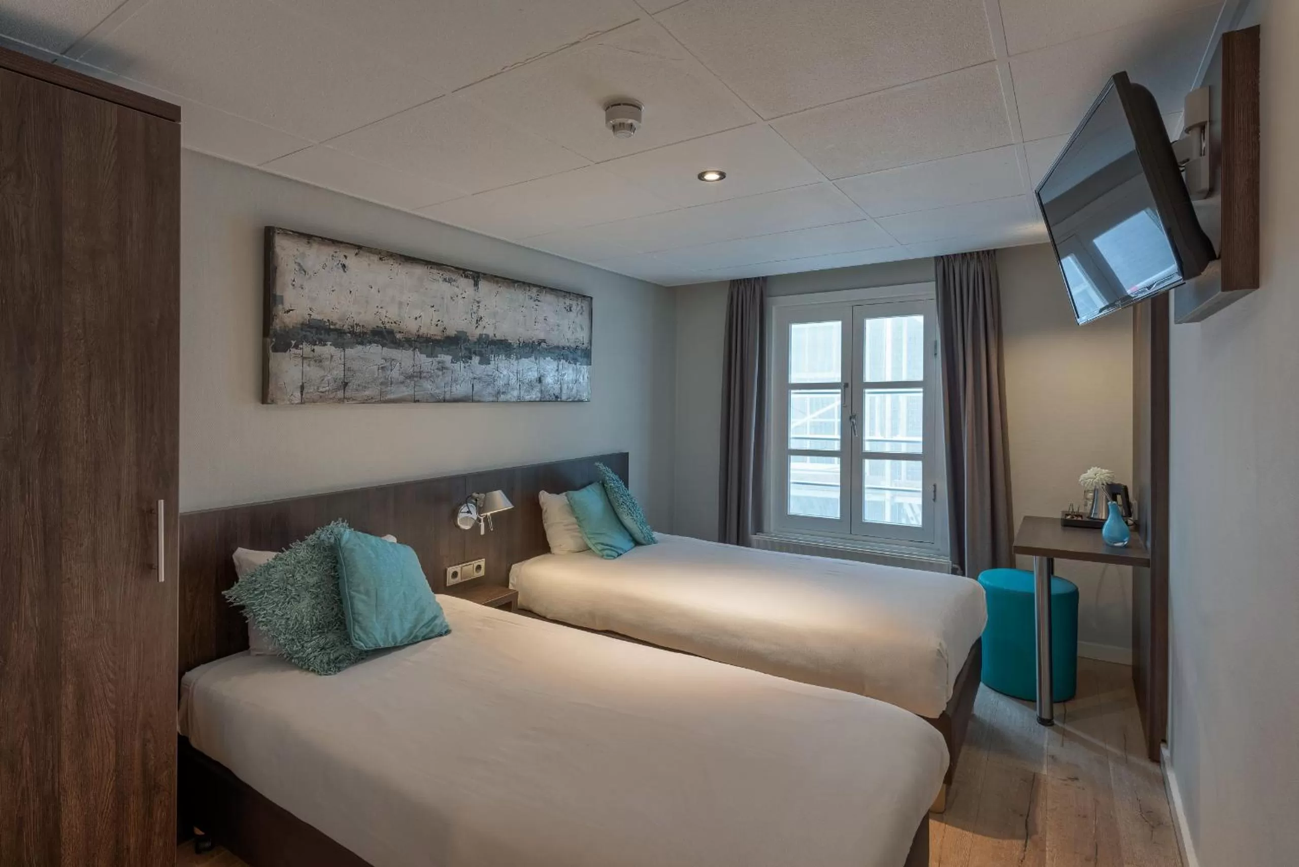 Bed in Hotel Damsquare