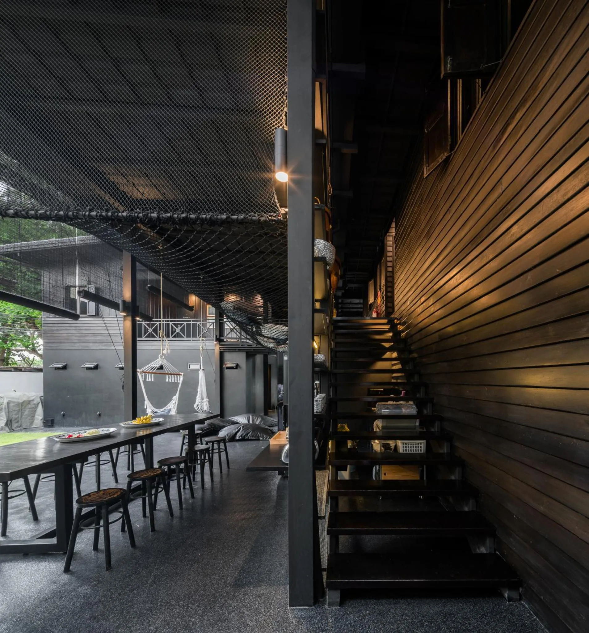 Living room in Kloem Hostel